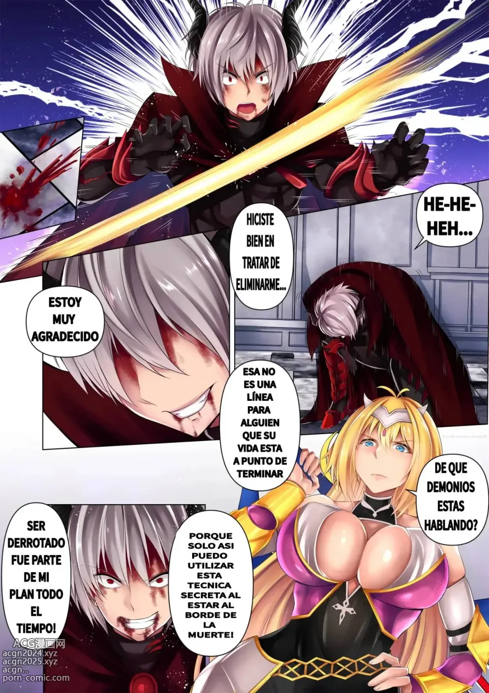 Page 5 of doujinshi Heroina corrompida - el Señor Demonio derrotado le robó el cuerpo