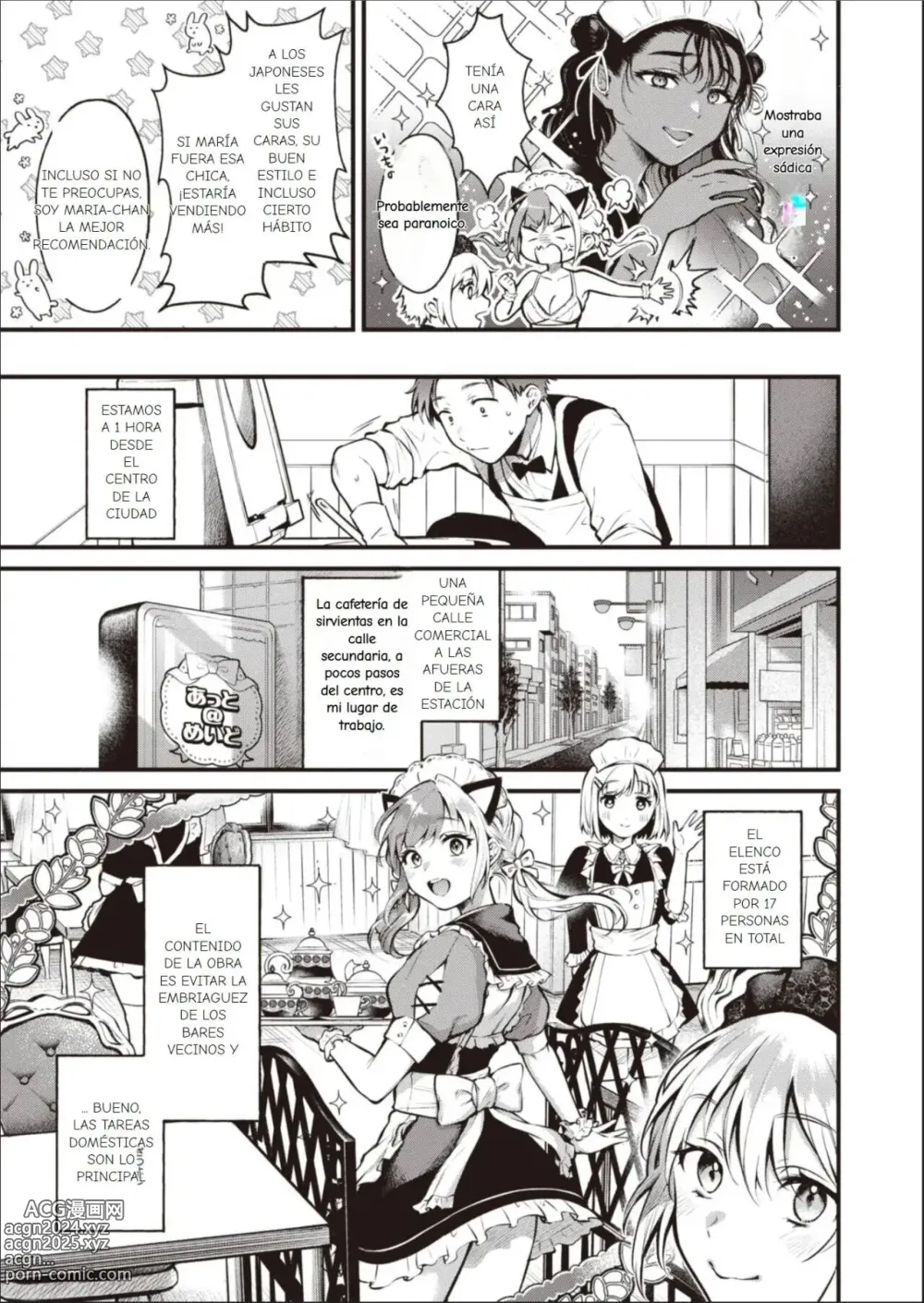 Page 4 of manga Piel de chocolate