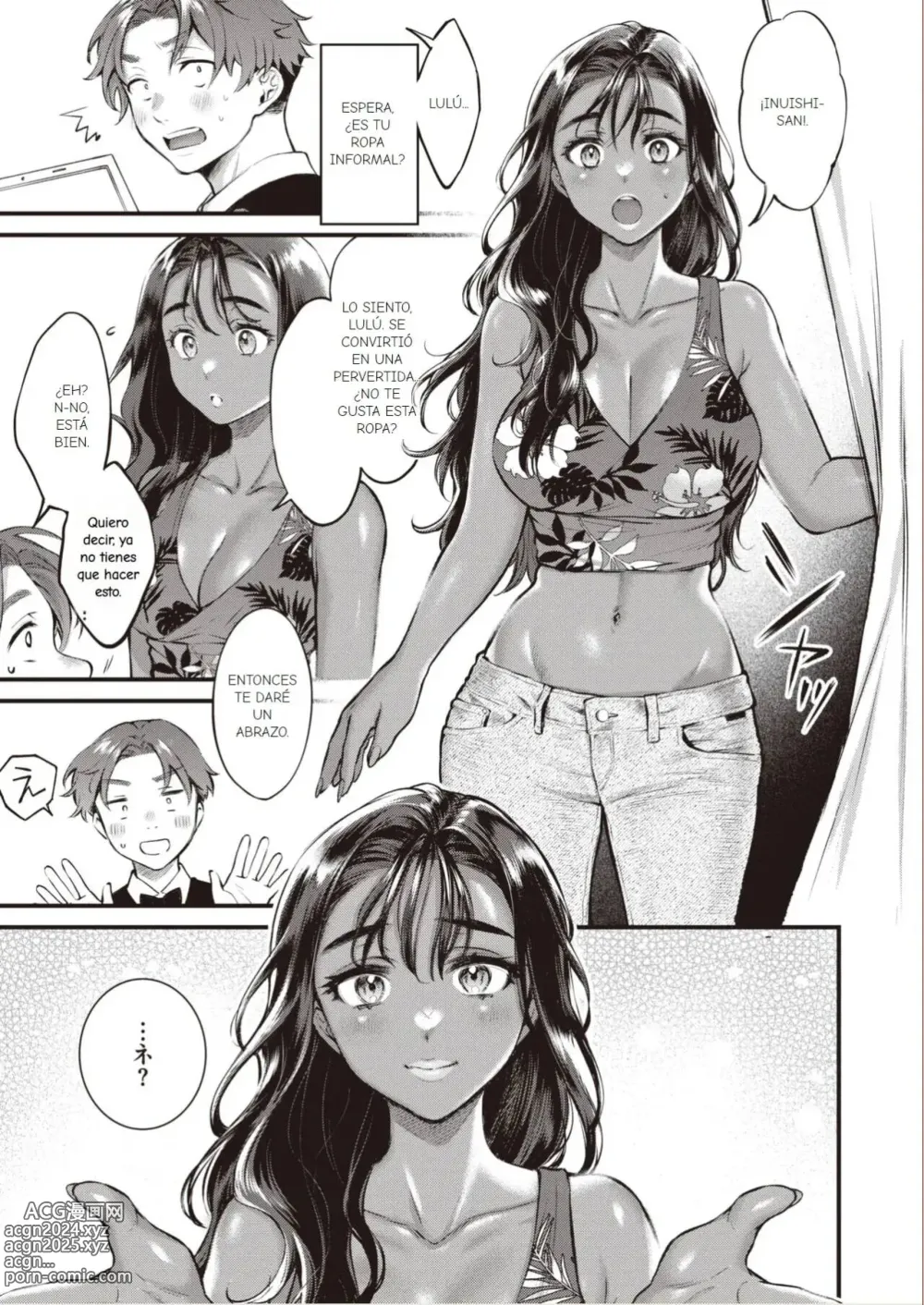 Page 32 of manga Piel de chocolate