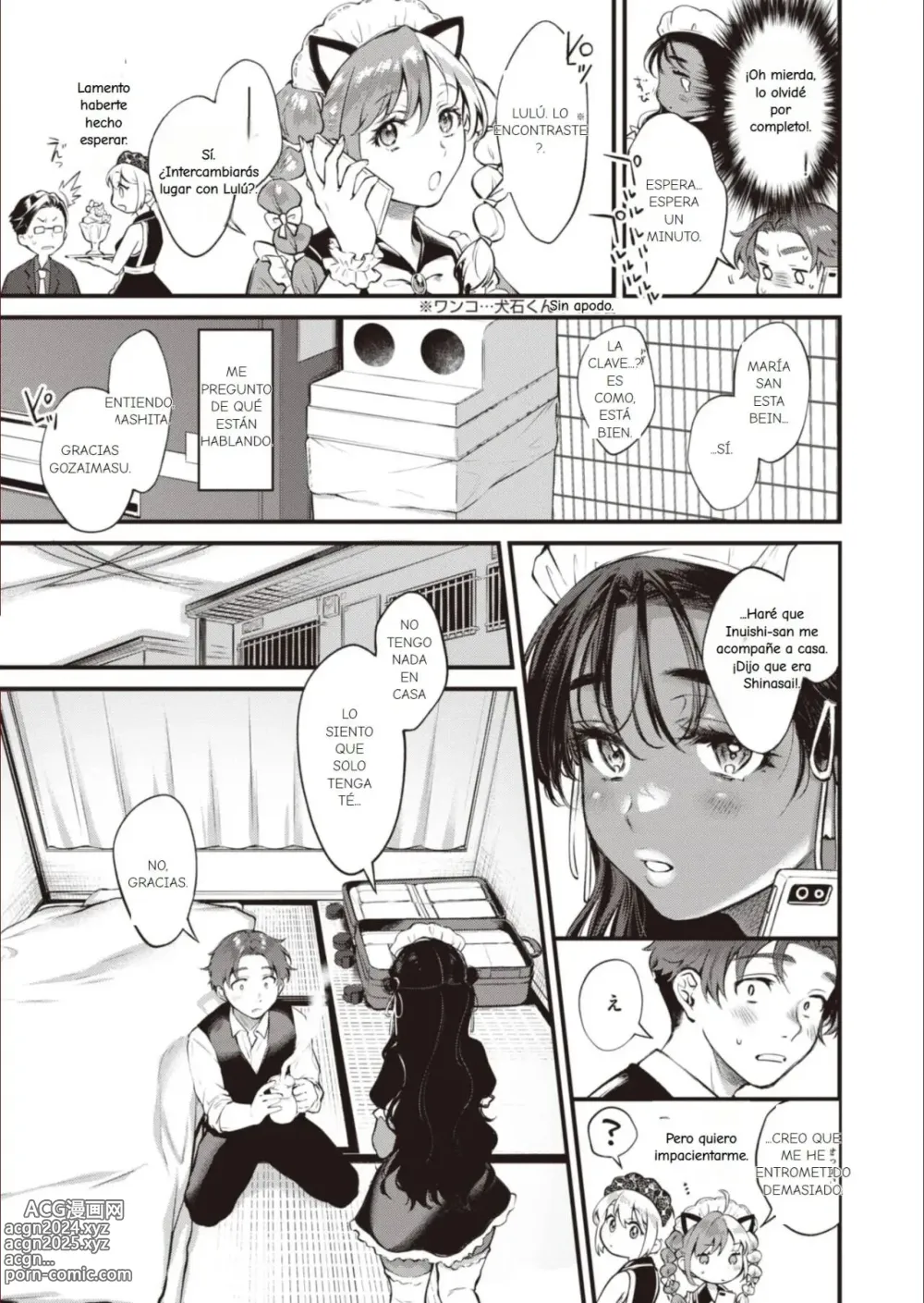 Page 42 of manga Piel de chocolate