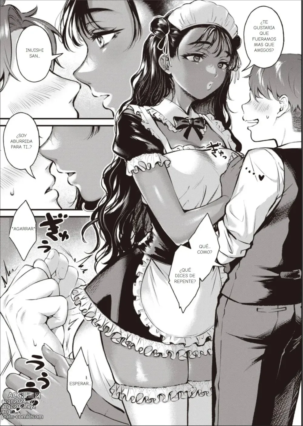 Page 8 of manga Piel de chocolate