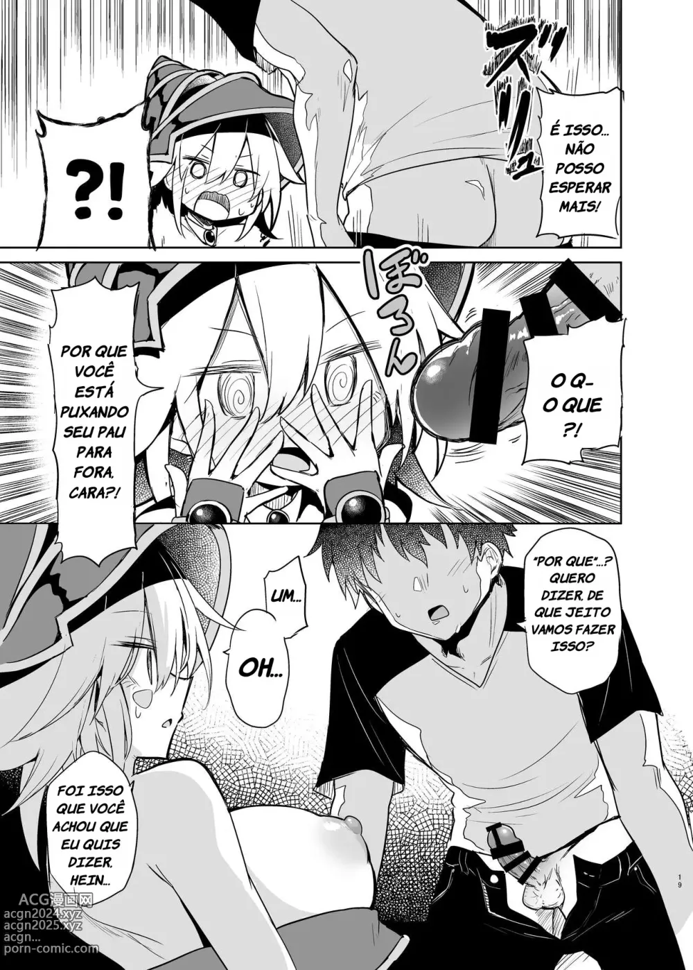 Page 18 of doujinshi Fodendo uma Cosplayer da Feiticeira Negra