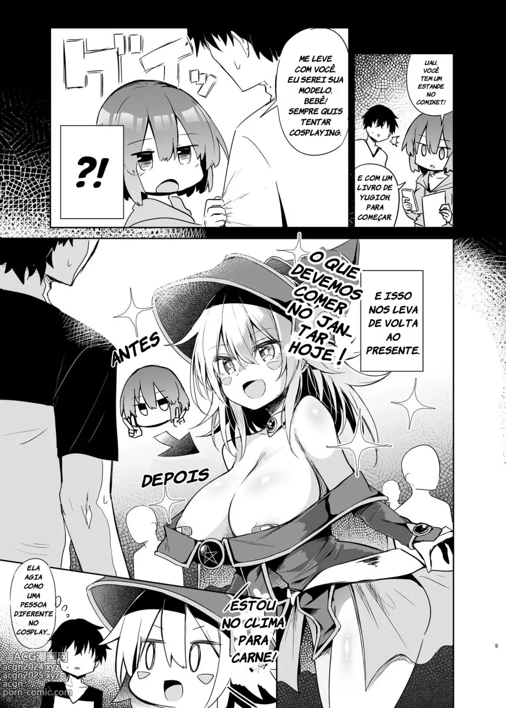 Page 8 of doujinshi Fodendo uma Cosplayer da Feiticeira Negra