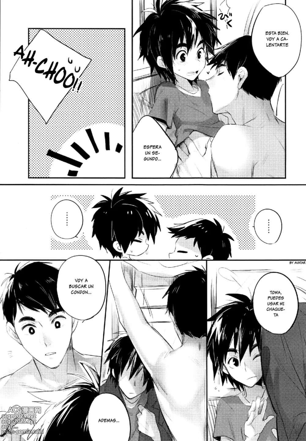 Page 4 of doujinshi Boku yatte ii desuka?