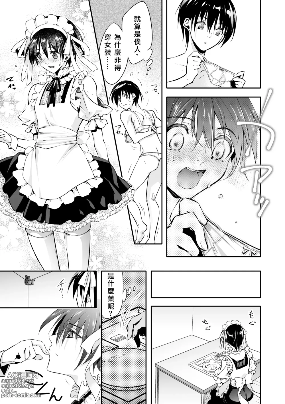 Page 6 of doujinshi Mesu Ochi no Kashaku ~Tsuma o Netotta Otoko no Seitenka Maid ni Sareta Seinen~