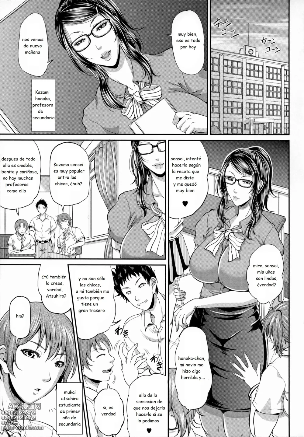 Page 3 of manga Honoka-sensei no Kanri Kyouiku (decensored)