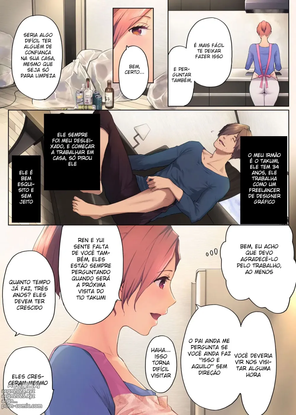 Page 9 of doujinshi Minha Irmã Mais Velha Madura ~ O Relacionamento Louco e Conveniente de Uma Irmã Mais Velha e um Irmão Mais Novo na Casa dos 30 Anos