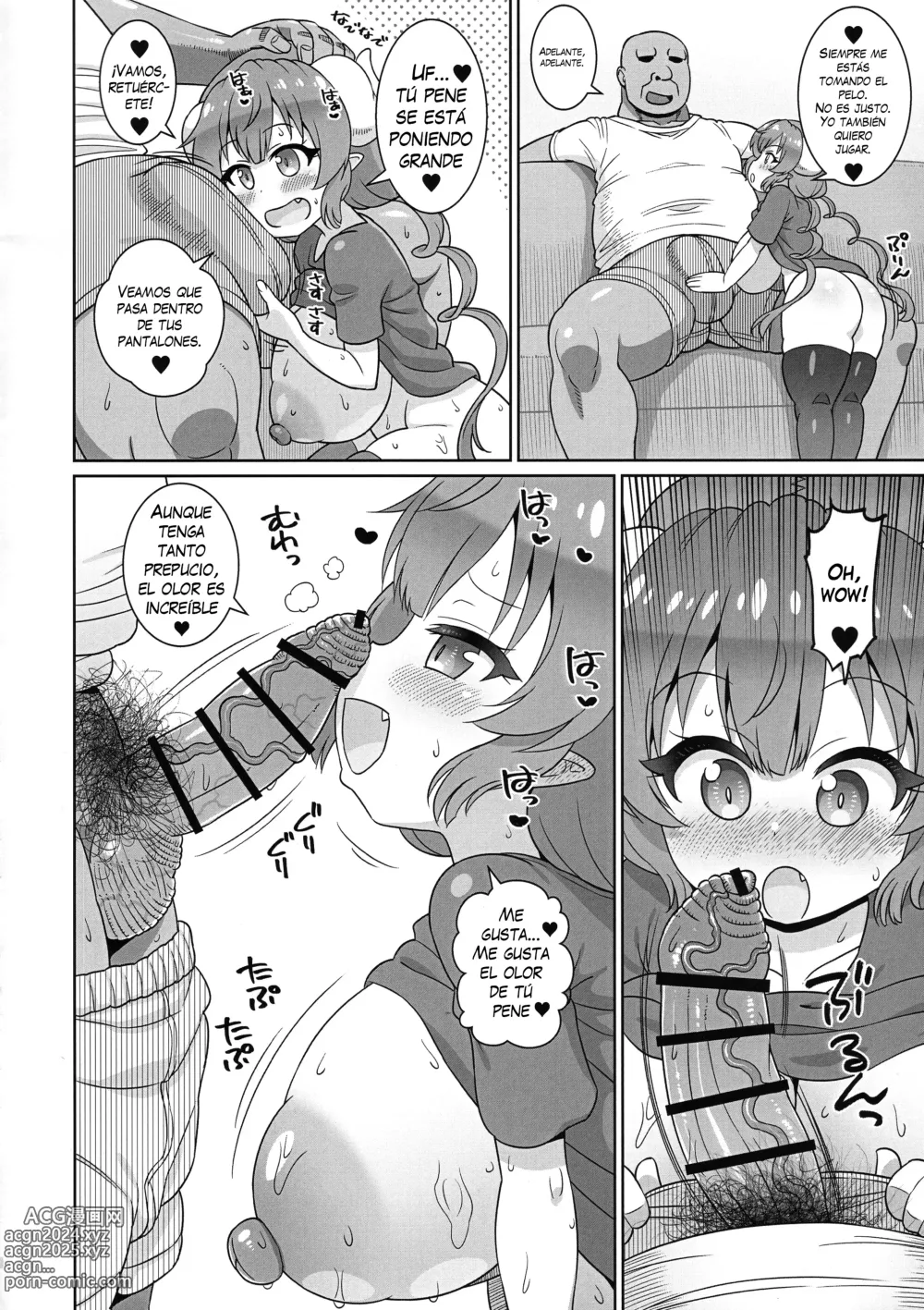 Page 8 of doujinshi Las tetas grandes de Ilulu