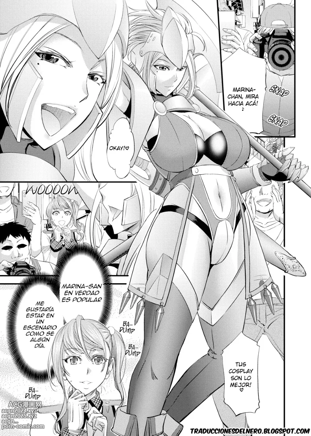 Page 2 of doujinshi Orgia junto a la idol cosplayer transexual [Spanish] [DelNero] [Decensoredi