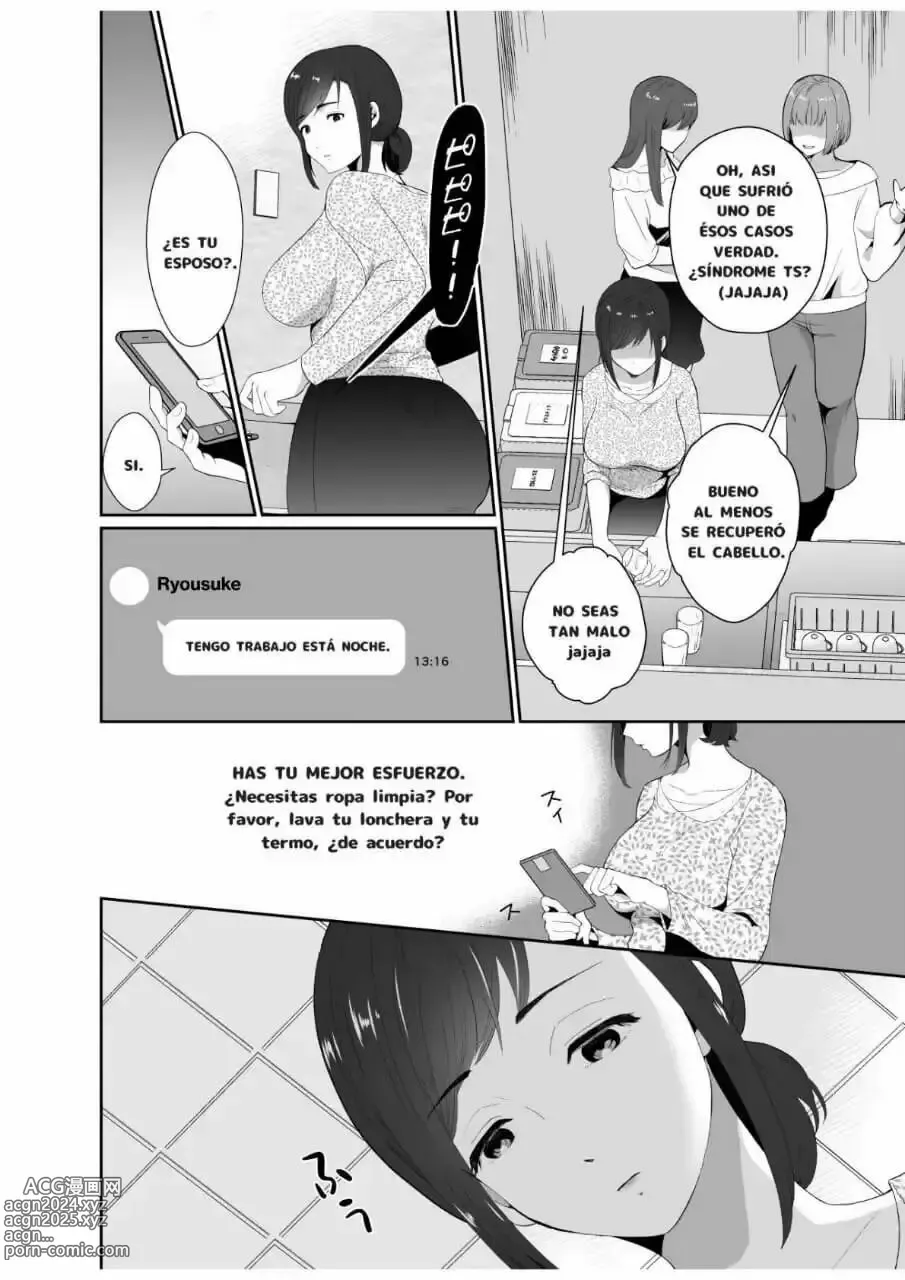 Page 3 of doujinshi Los resultados de hacer que mi marido infiel beba continuamente una droga que modifica el género