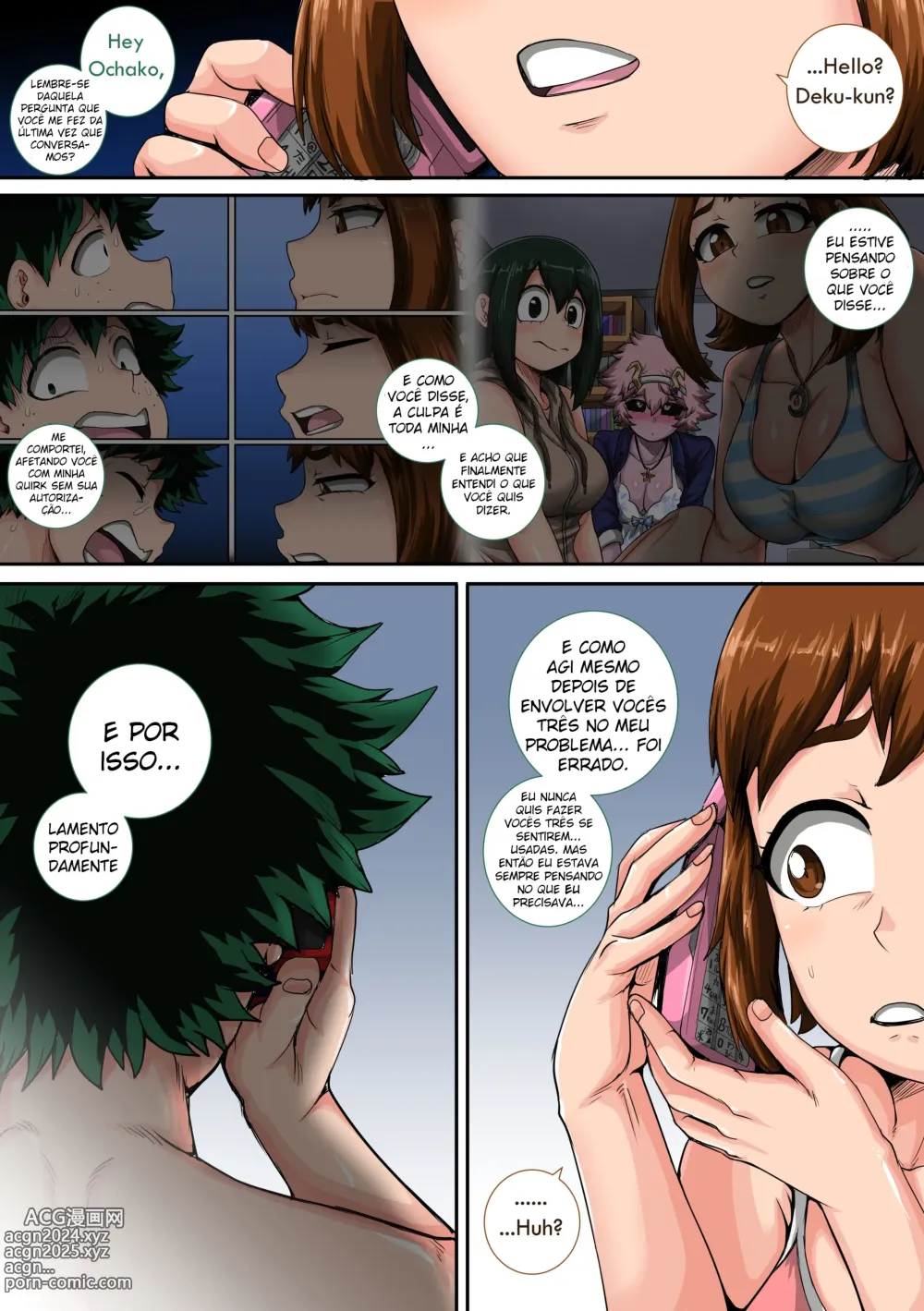 Page 51 of doujinshi Férias de Verão com a Mãe do Bakugo Parte 3 Capitulo 1