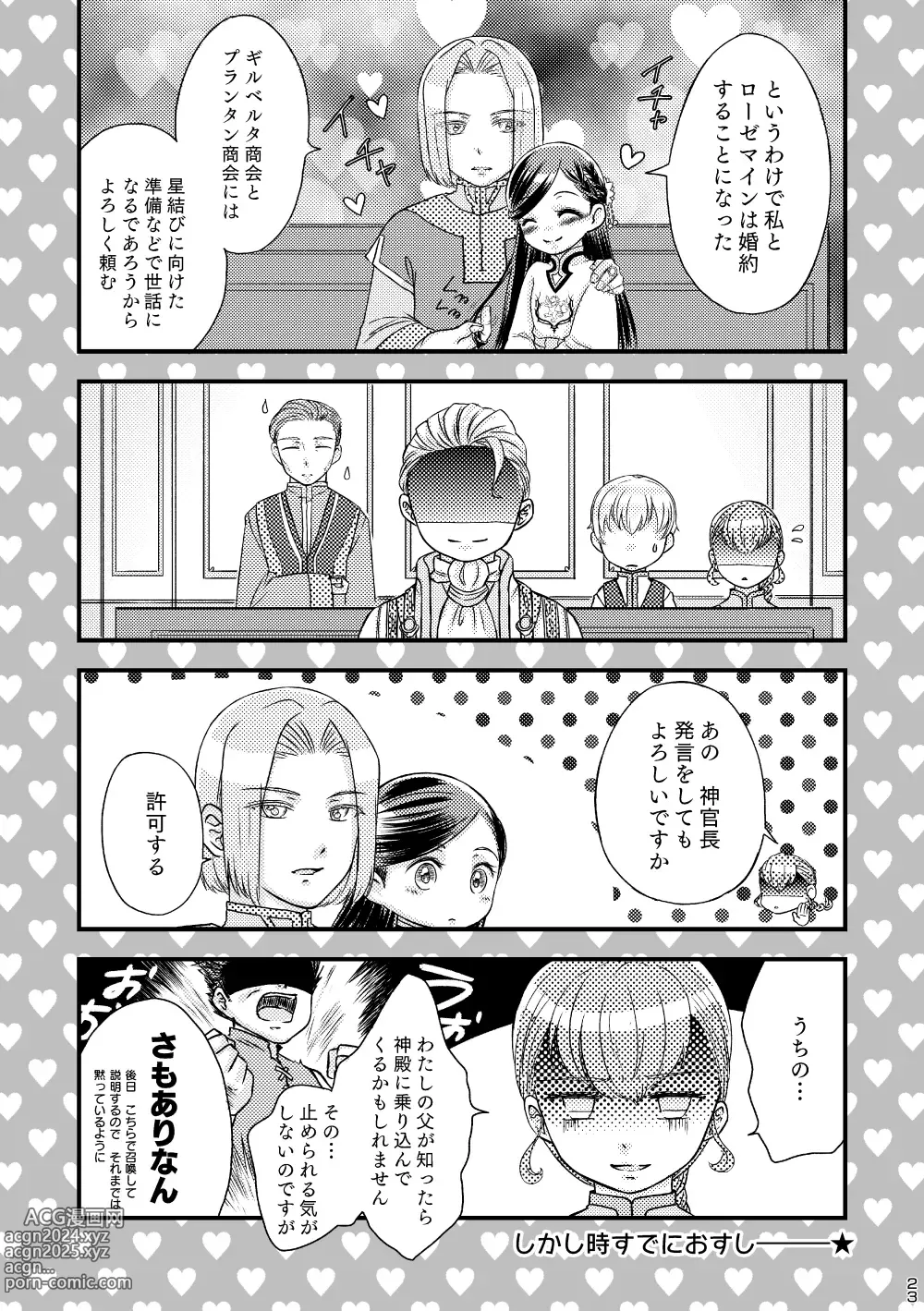 Page 22 of doujinshi Tadashii Konyakusha  to no Sugoshikata.