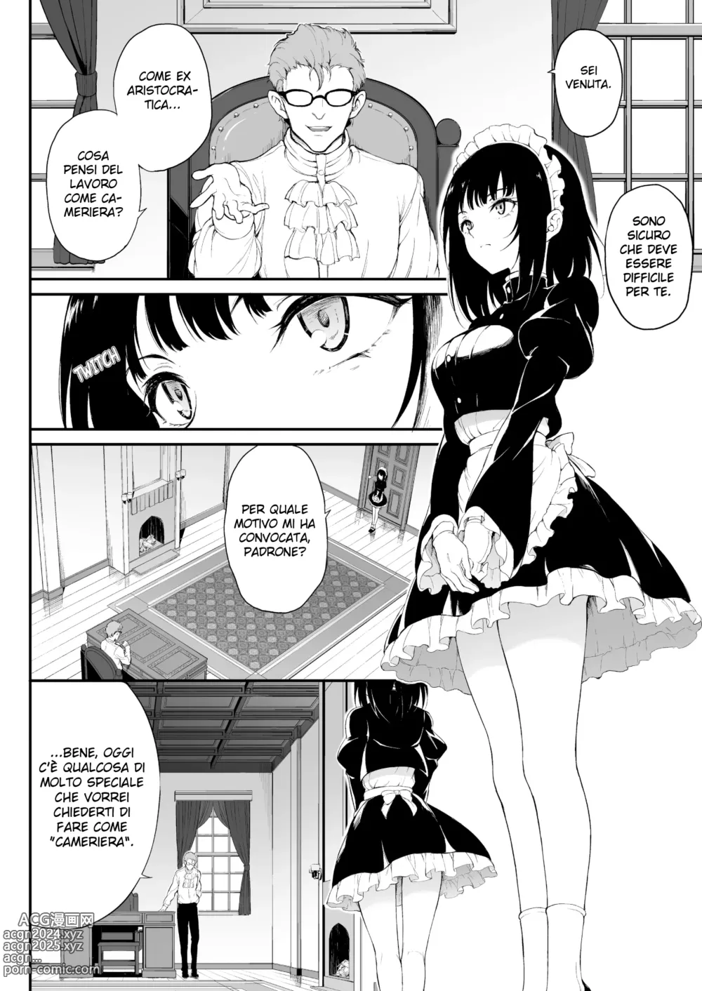 Page 3 of doujinshi L'aristocratica decaduta 1