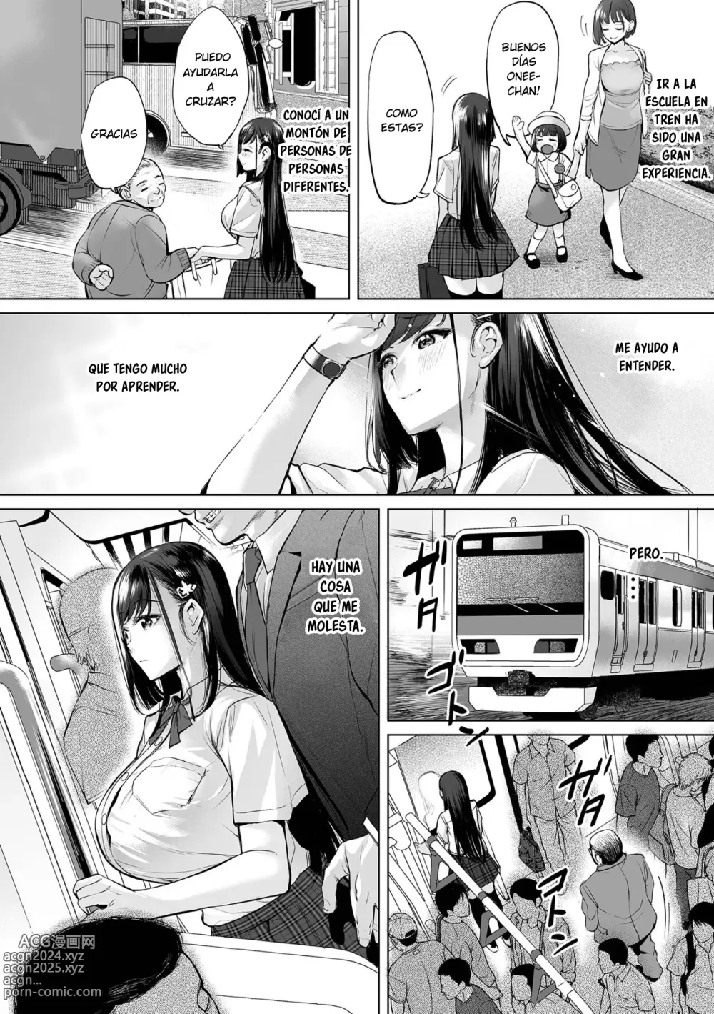 Page 6 of manga Señorita en el tren de abusadores