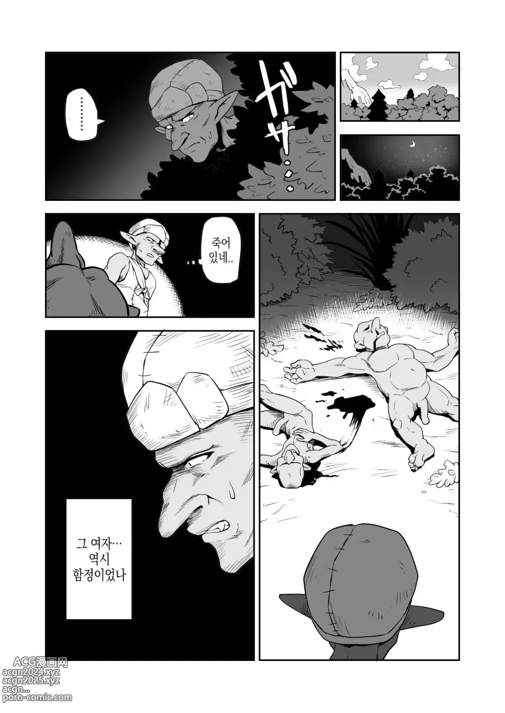 Page 6 of doujinshi 고블린과 여기사