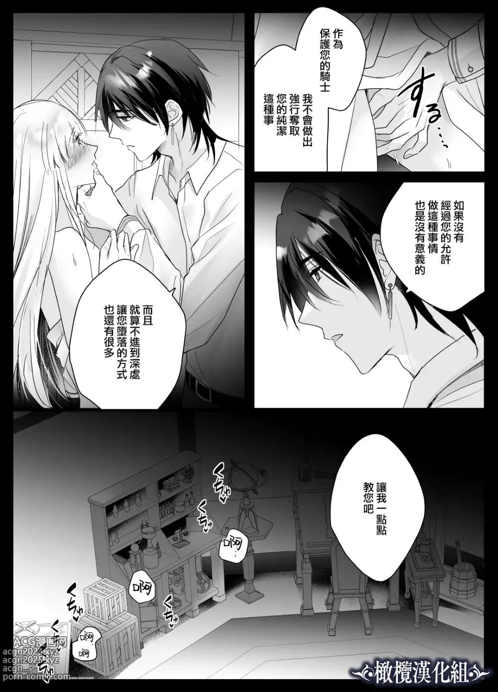 Page 15 of doujinshi kijo o  To su kairaku chōkyō - junketsu no utahime wa kishi ni midara ni ubawareru -｜让她堕落-快乐调教被骑士占有的纯洁歌姬-