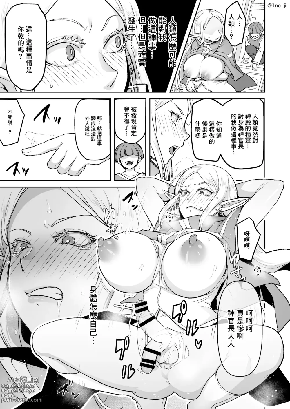 Page 4 of doujinshi 讓壞精靈♂用魔法變成人妖好好改正的故事