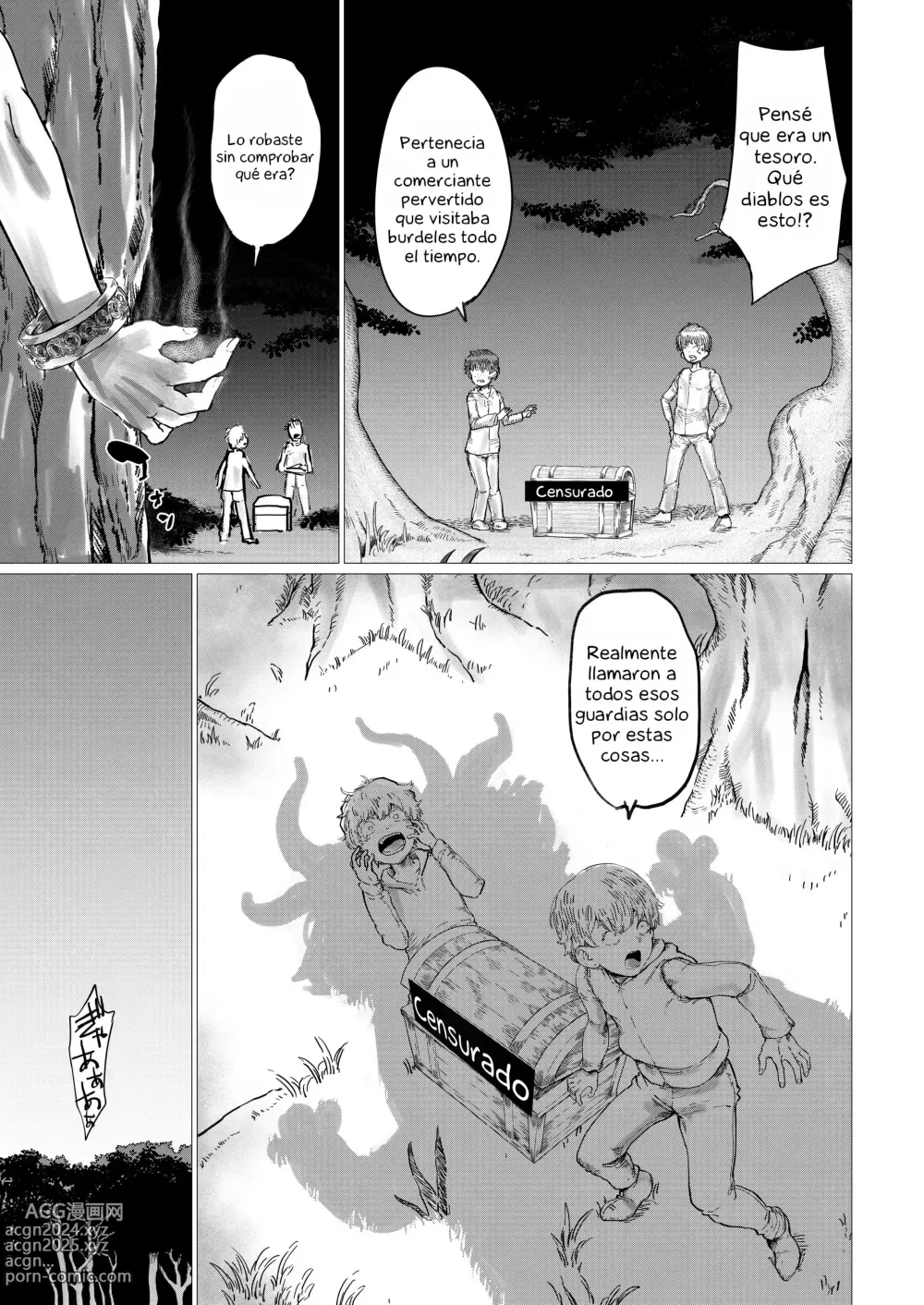 Page 6 of doujinshi Elfa se masturba