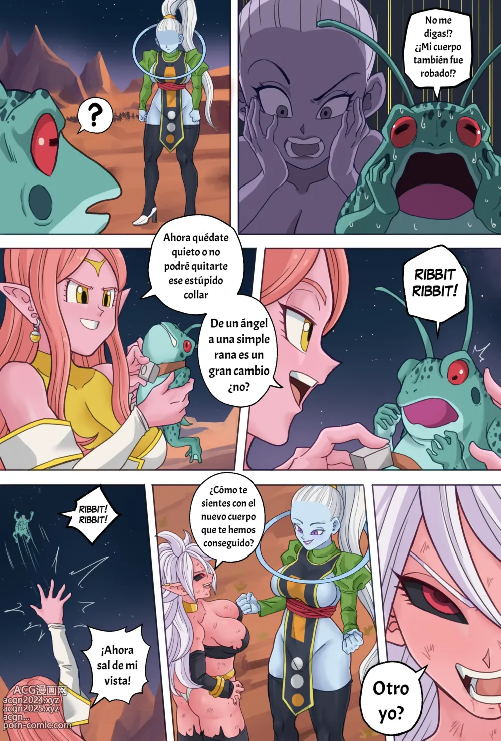 Page 13 of doujinshi AxlexCima: The Ginyu Saga!