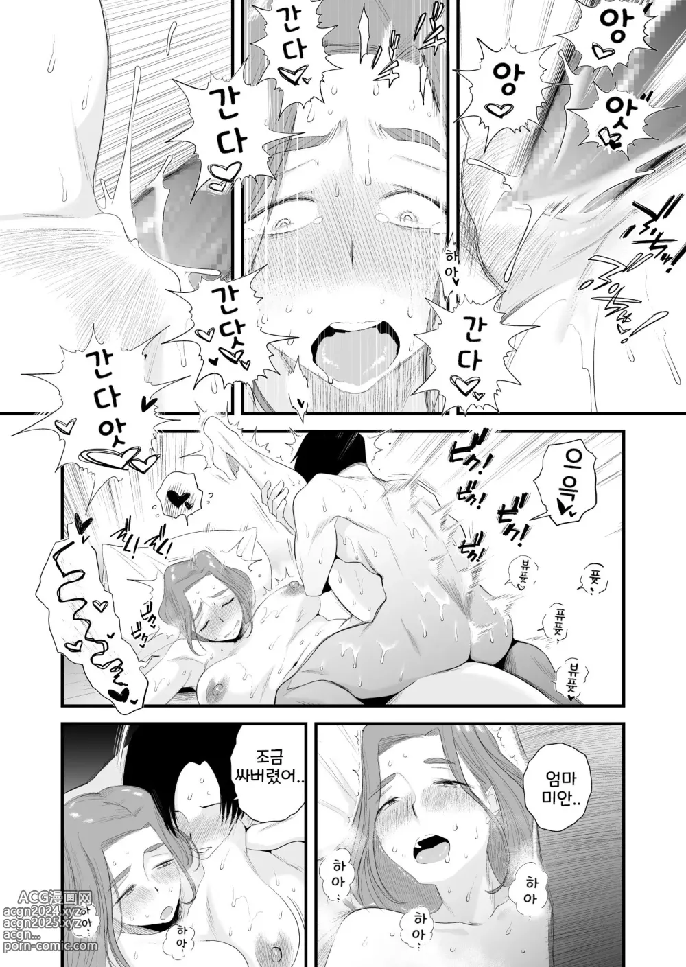 Page 19 of doujinshi 부친 공인! 하세가와 댁의 모자관계 ~부부의 침실에서 질내사정편~