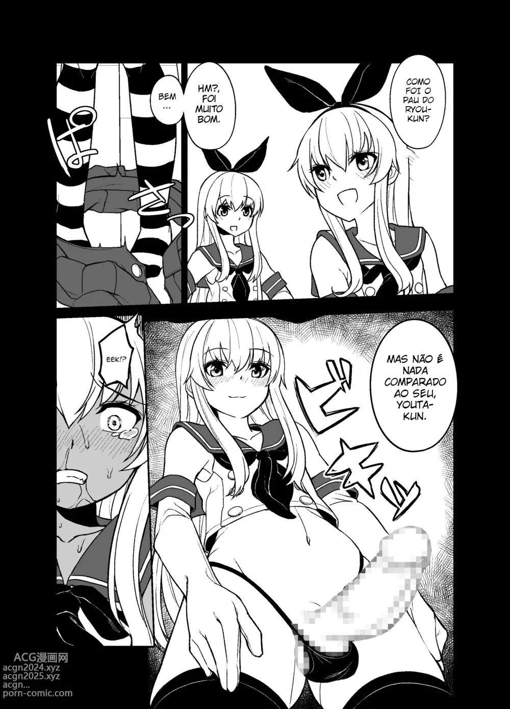 Page 15 of doujinshi Shimakaze-kun no Kansen Keiro