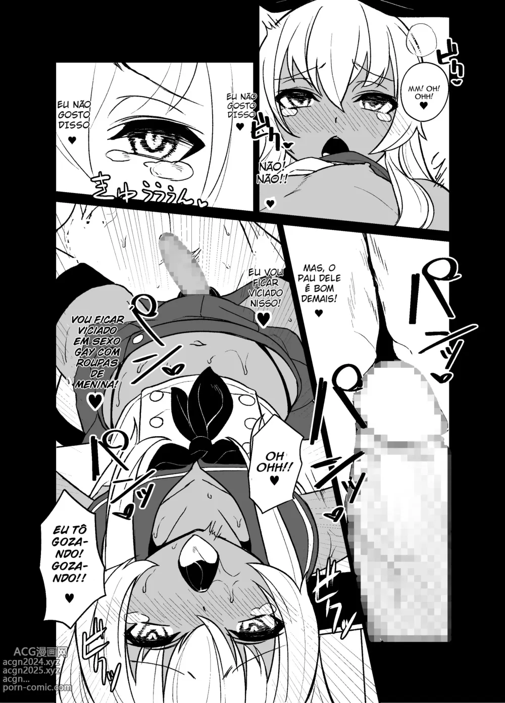 Page 22 of doujinshi Shimakaze-kun no Kansen Keiro