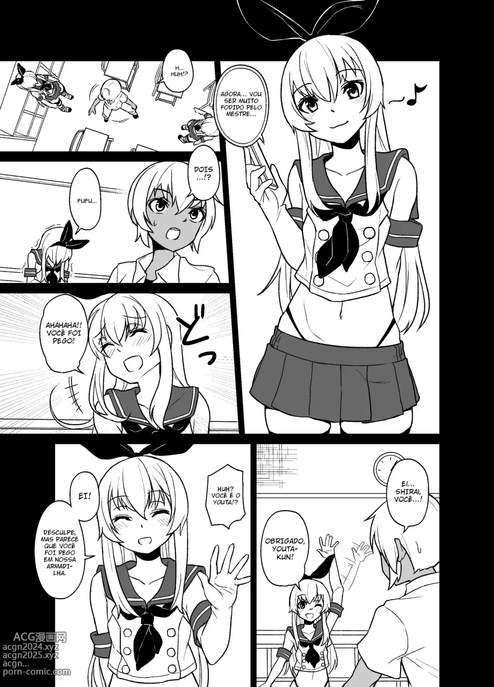 Page 7 of doujinshi Shimakaze-kun no Kansen Keiro