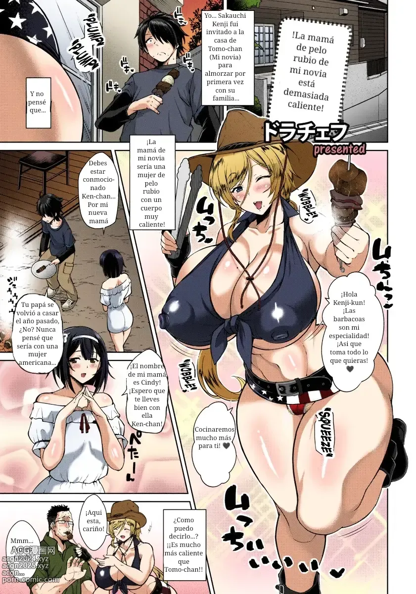 Page 1 of manga La mamá rubia de mi novia es demasiado buena