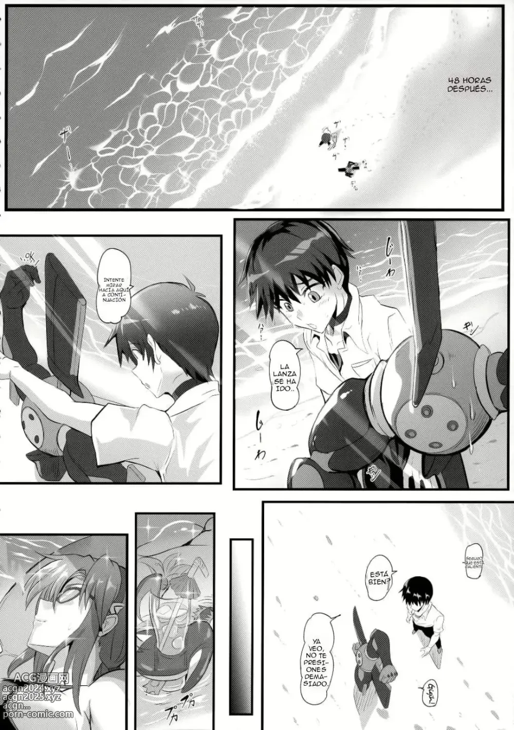 Page 37 of doujinshi EVA Mariposa de la luz de luna