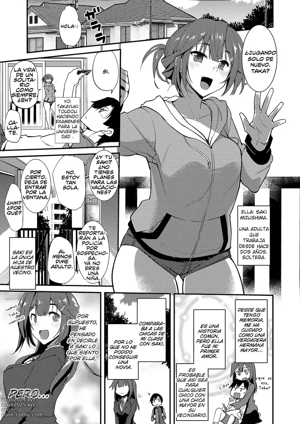 Page 3 of doujinshi La boca borracha de mi vecina