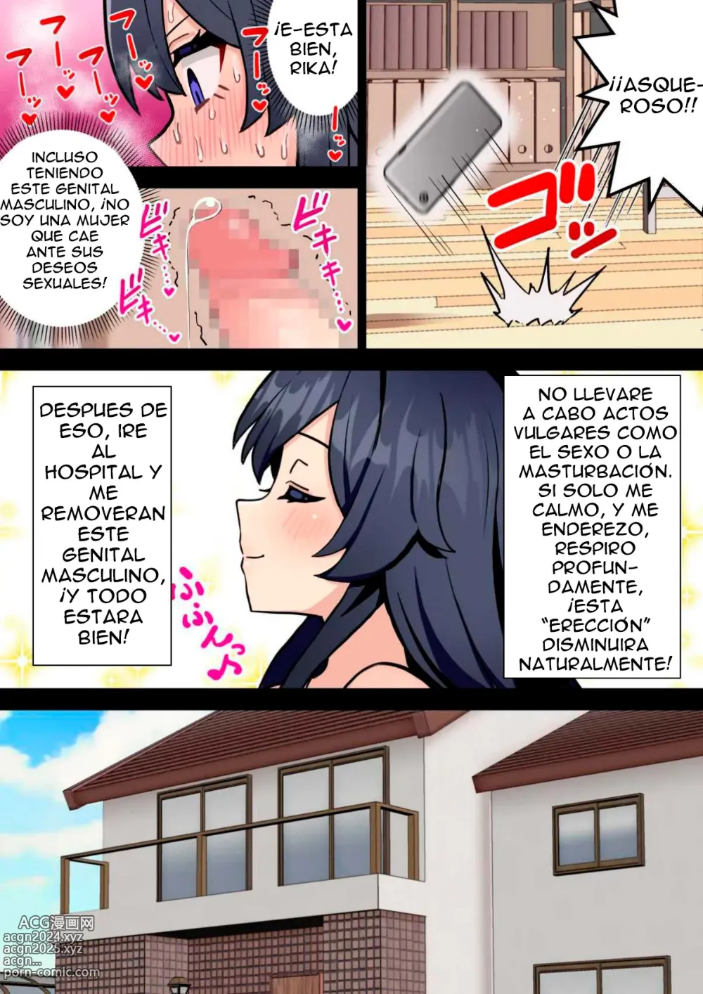 Page 7 of doujinshi Una chica de secundaria futanari que sucumbe a su deseo sexual y se convierte en semental