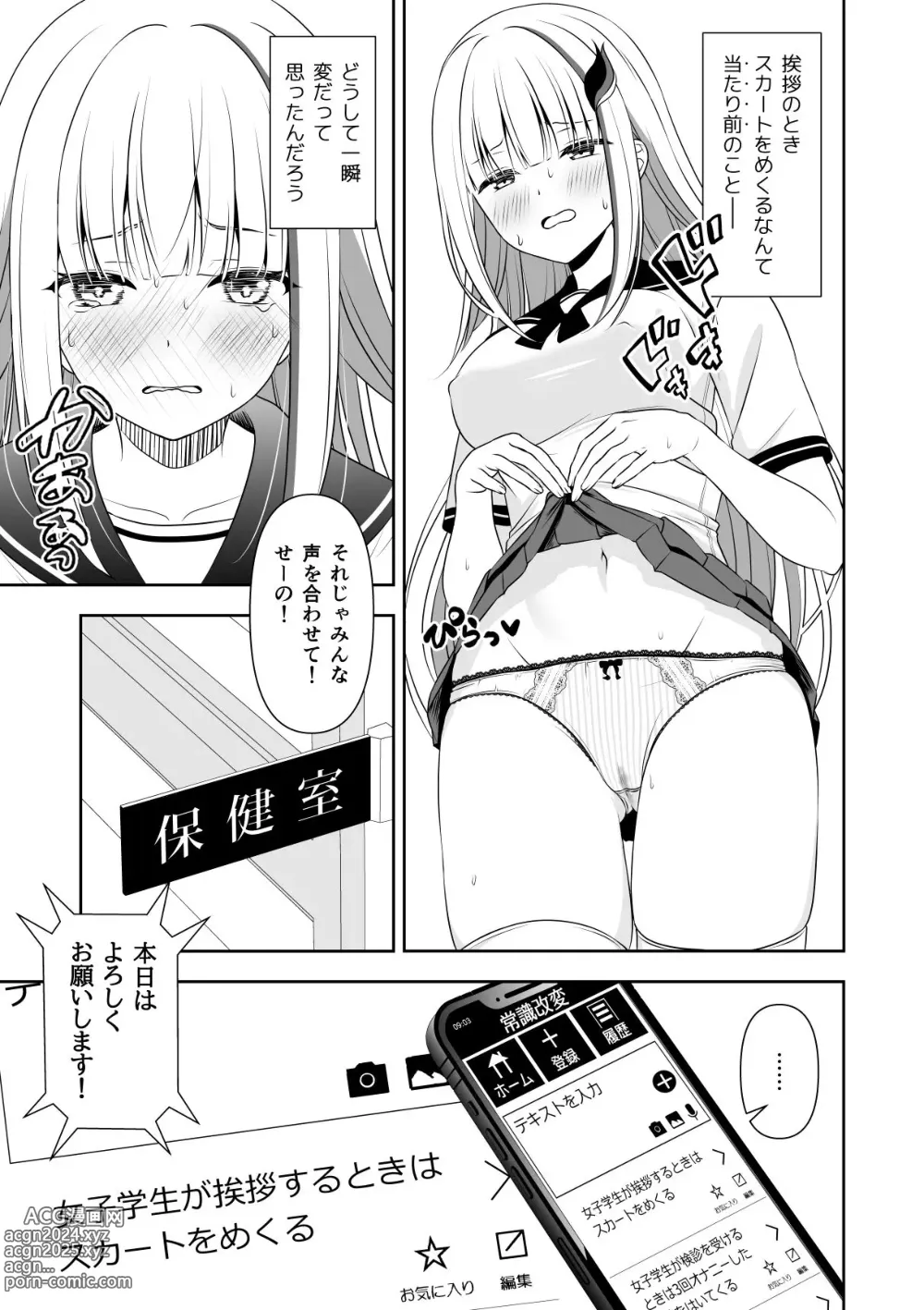 Page 3 of doujinshi Joushiki Kaihen Application