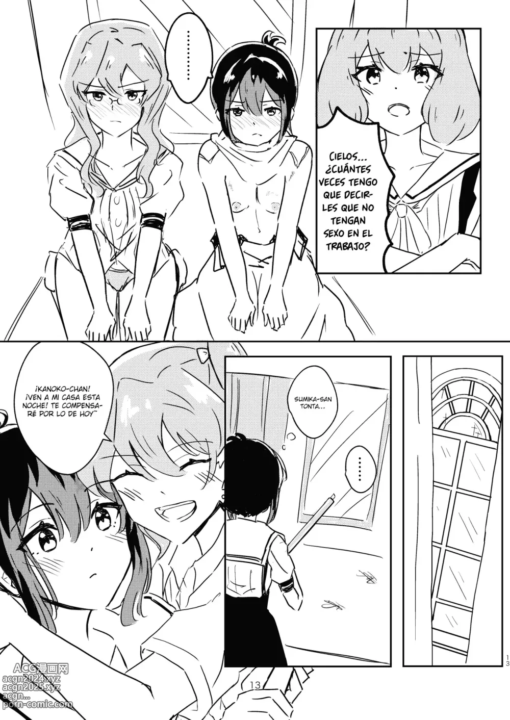 Page 14 of doujinshi ¡Mi yuri no es solo por trabajo! Después de todo, Sumika es especial para mi