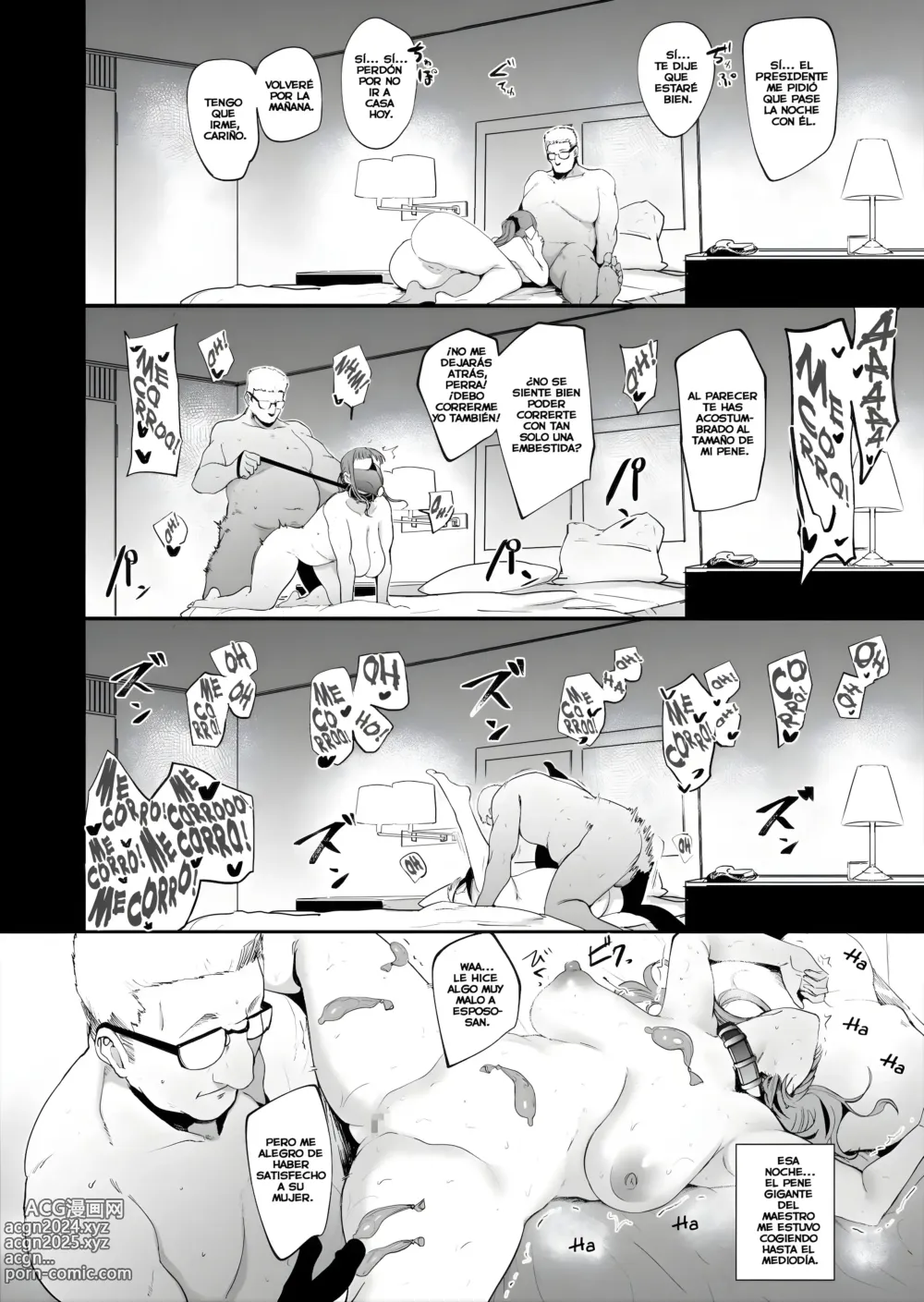 Page 21 of doujinshi La Esposa De La Mascara de Mamadas 1