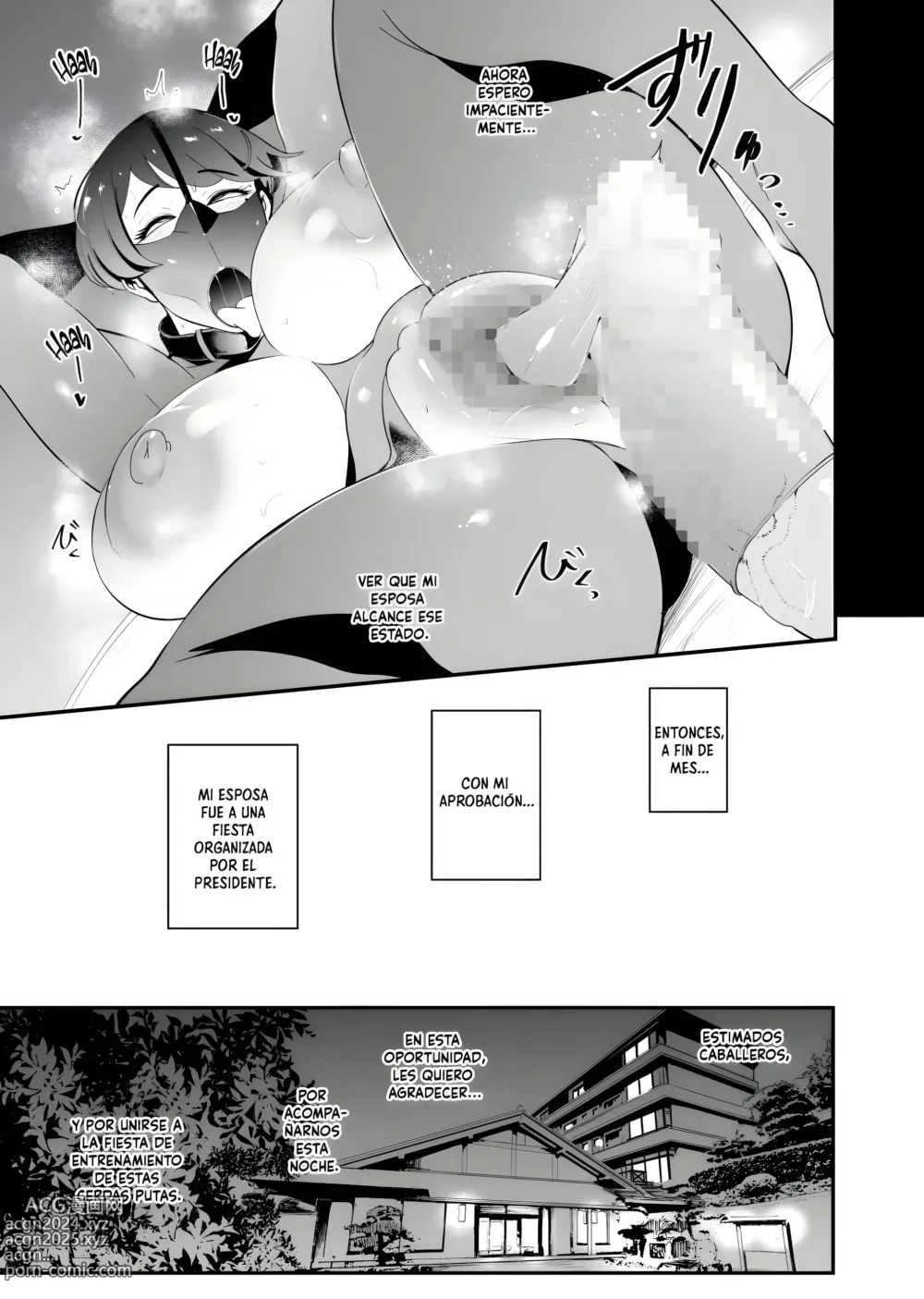 Page 30 of doujinshi La Esposa De La Mascara de Mamadas 2 El Caso de Takahashi Reiko