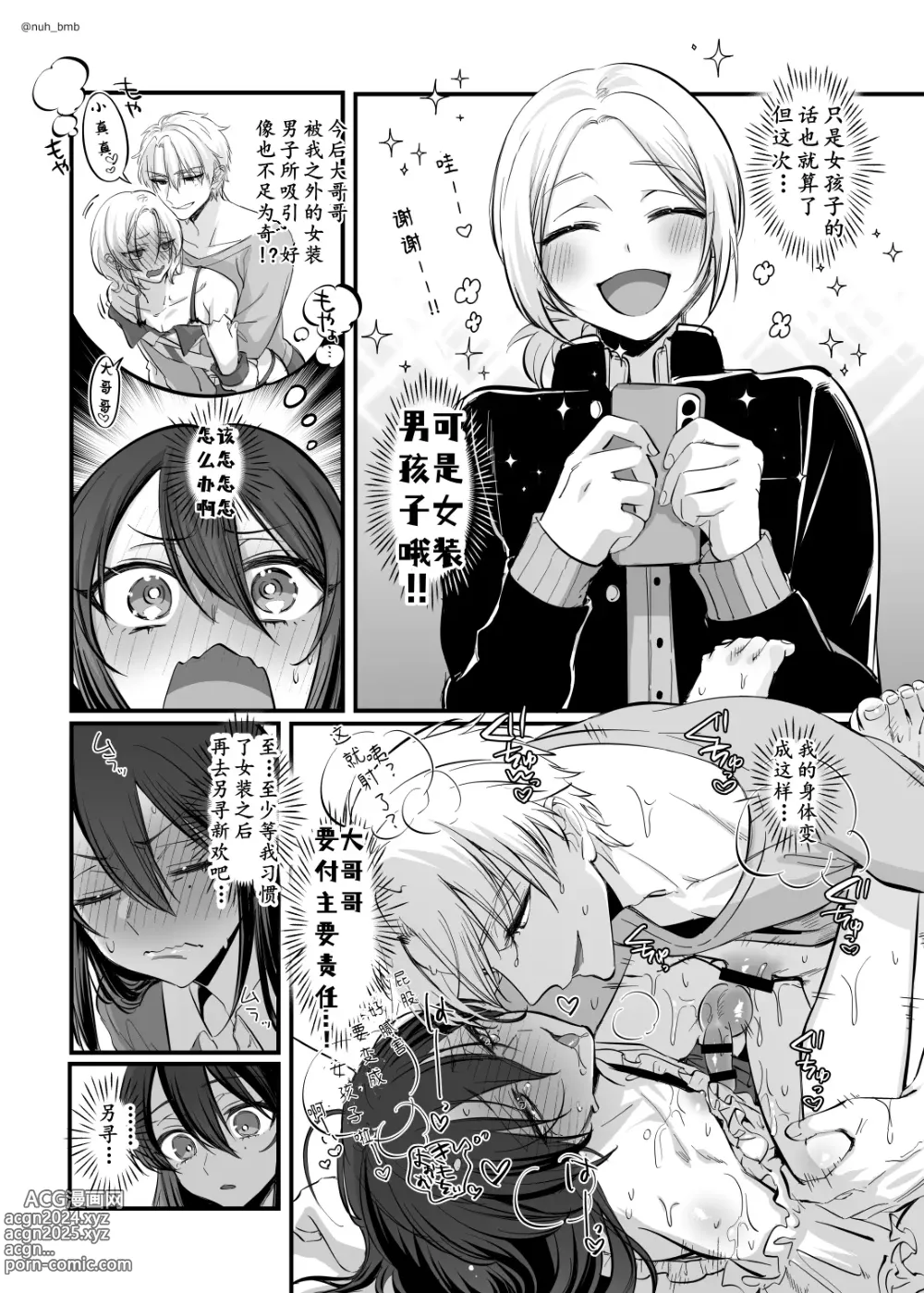 Page 2 of doujinshi Shoshinsha Josou Danshi