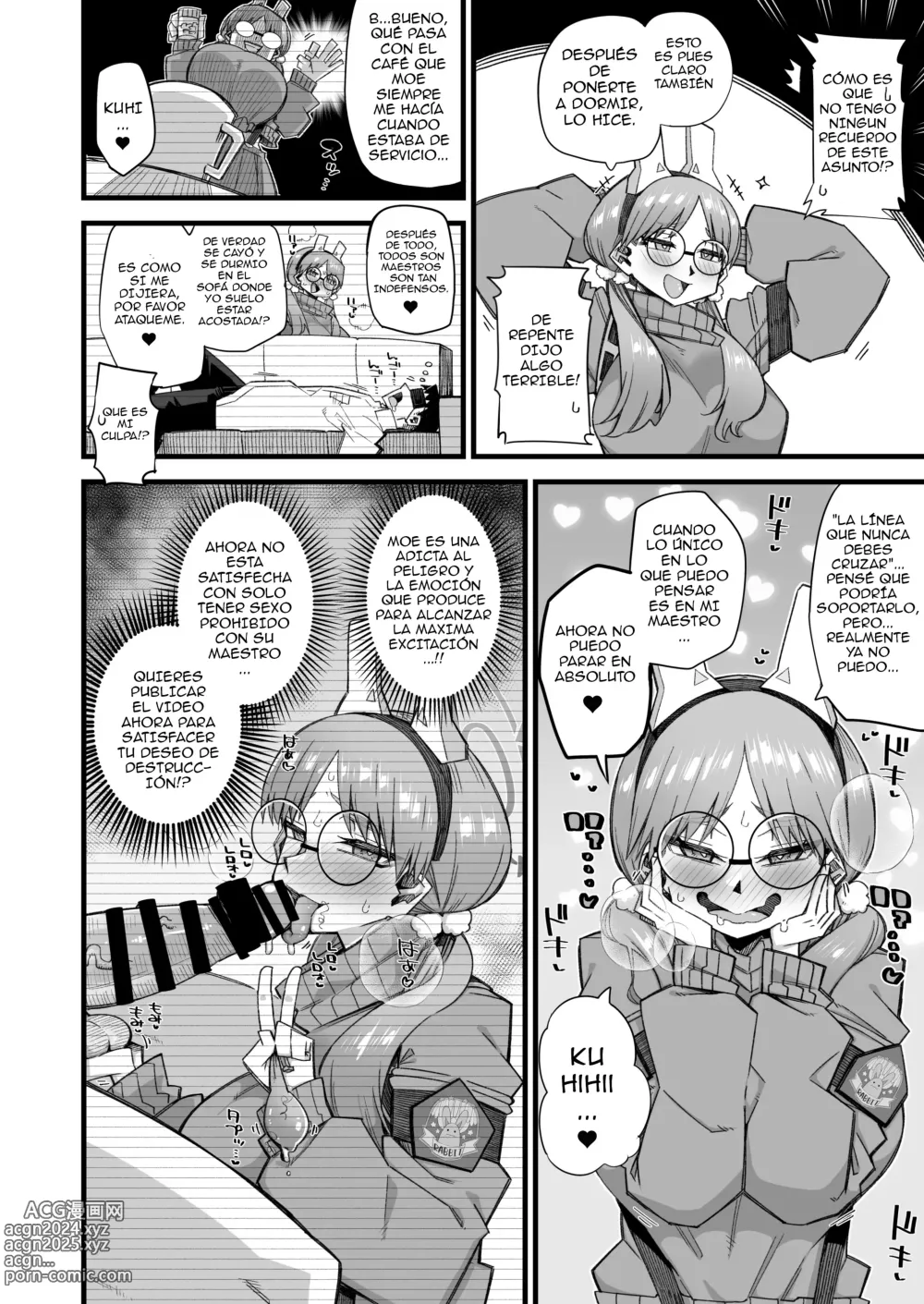 Page 5 of doujinshi Moe quiere destruir a su profesor 1