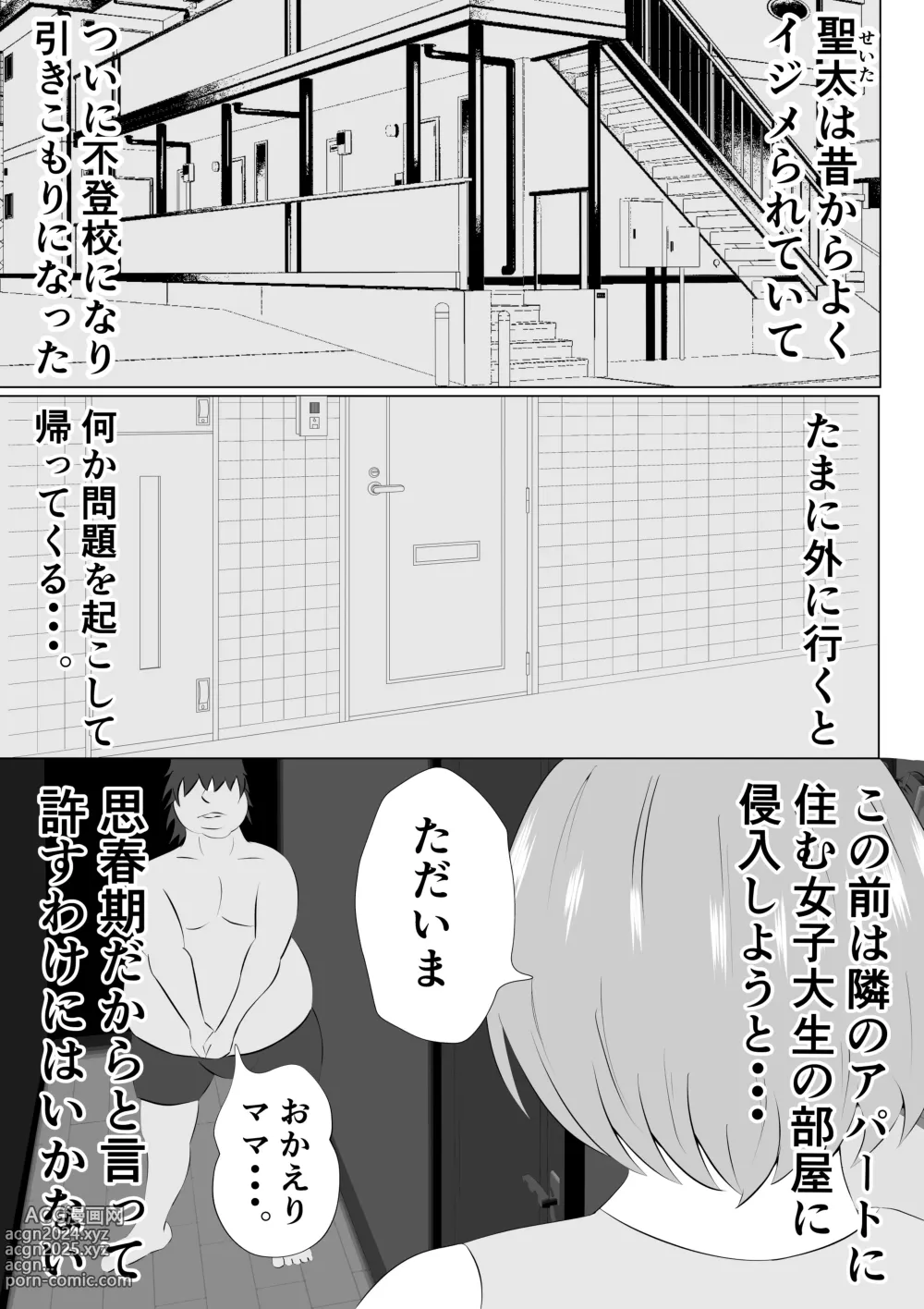 Page 5 of doujinshi Hikikomori no Boku wa Mainichi Mama ni Nuite Morattemasu