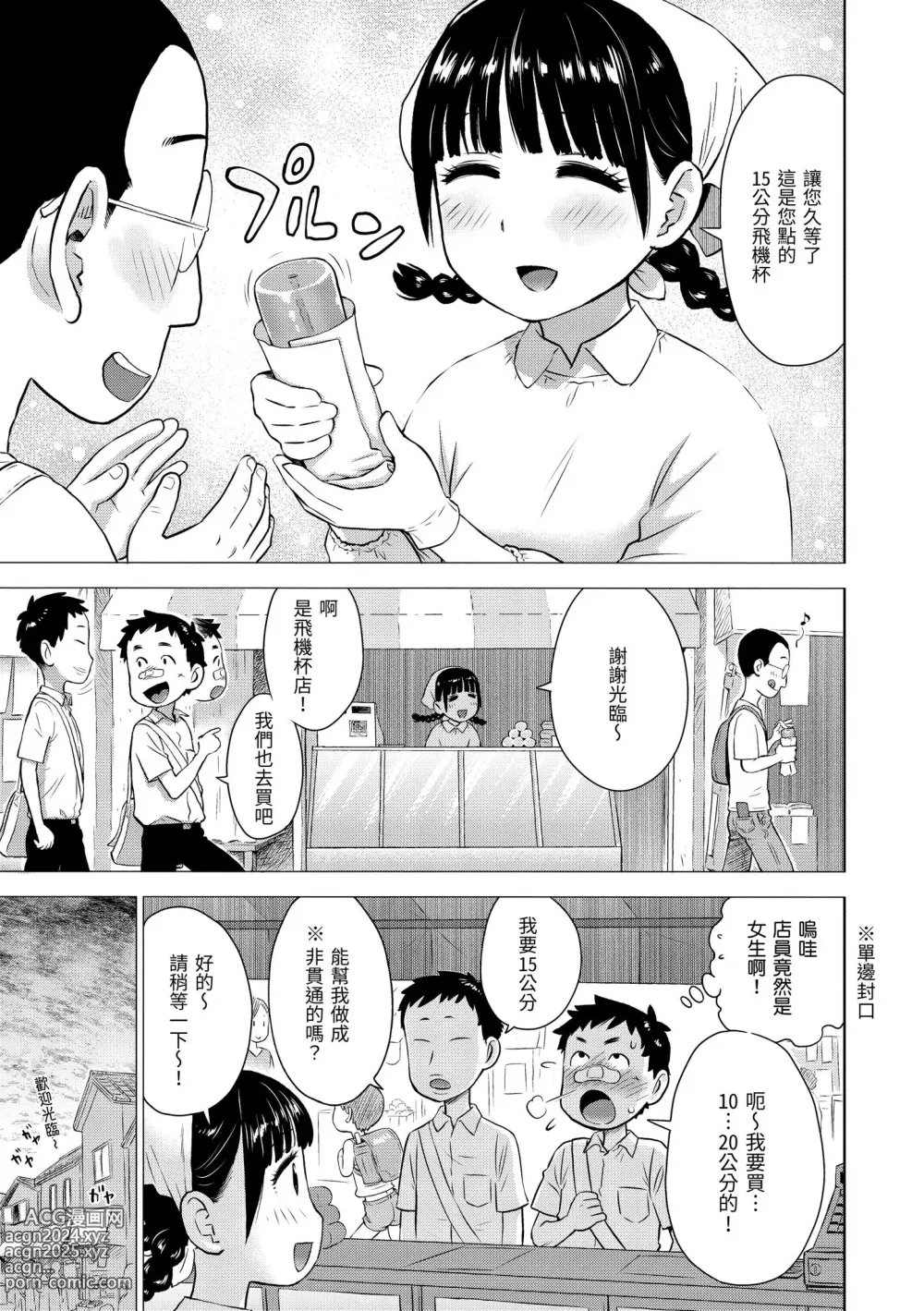 Page 5 of manga 菜穗是飛機杯店店員