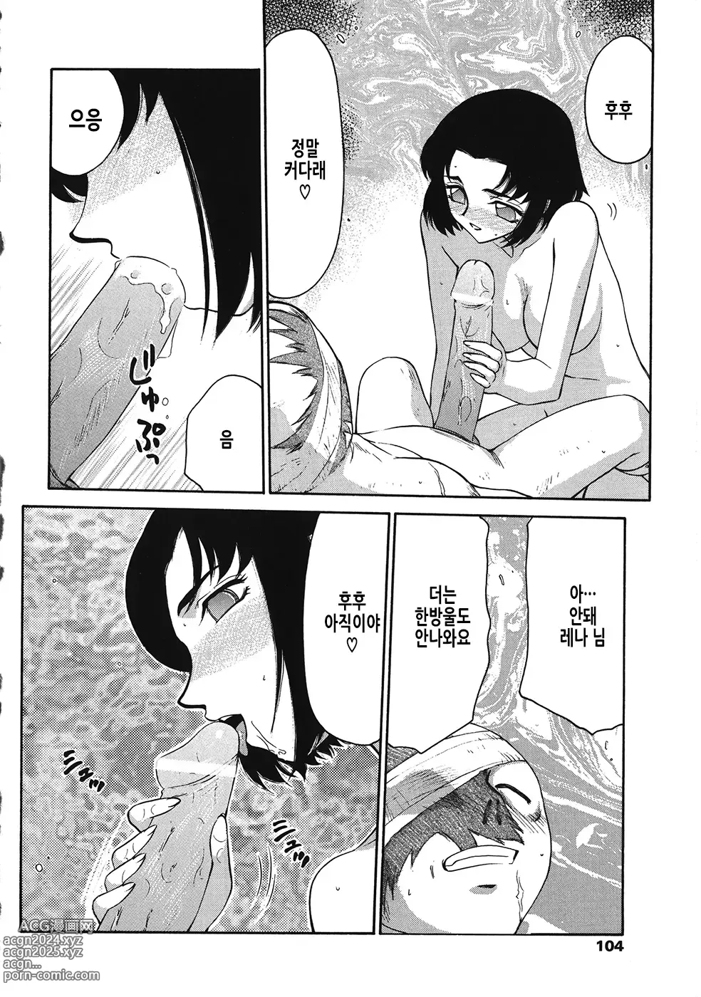 Page 105 of manga 성왕녀 펠리시아 하편