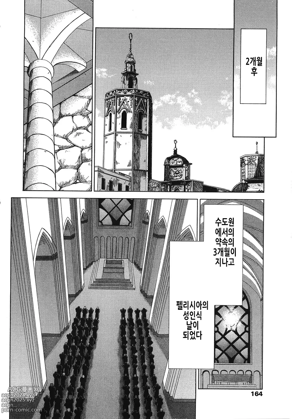 Page 165 of manga 성왕녀 펠리시아 하편