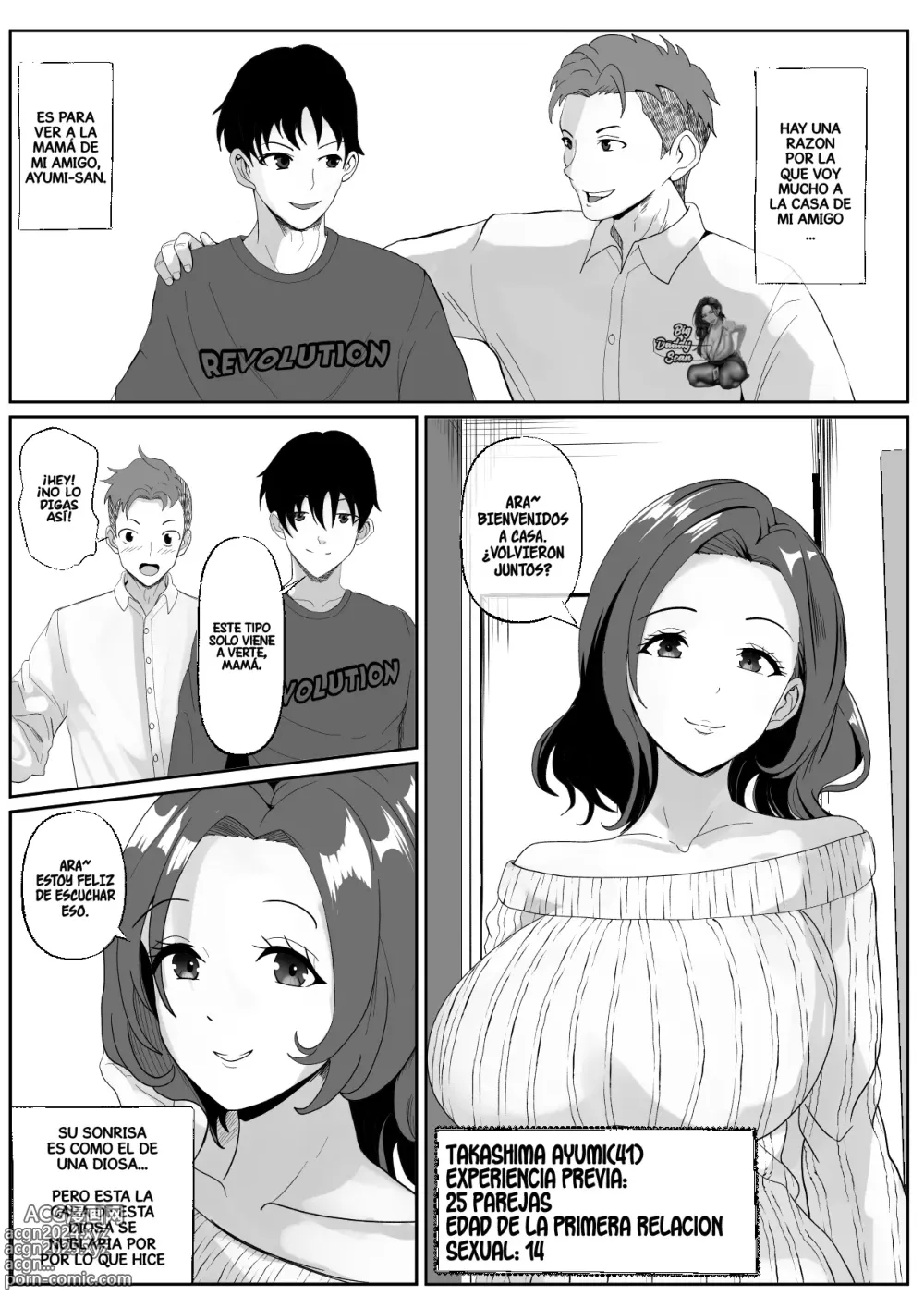 Page 2 of doujinshi La Mamá De Mi Amigo En Celo