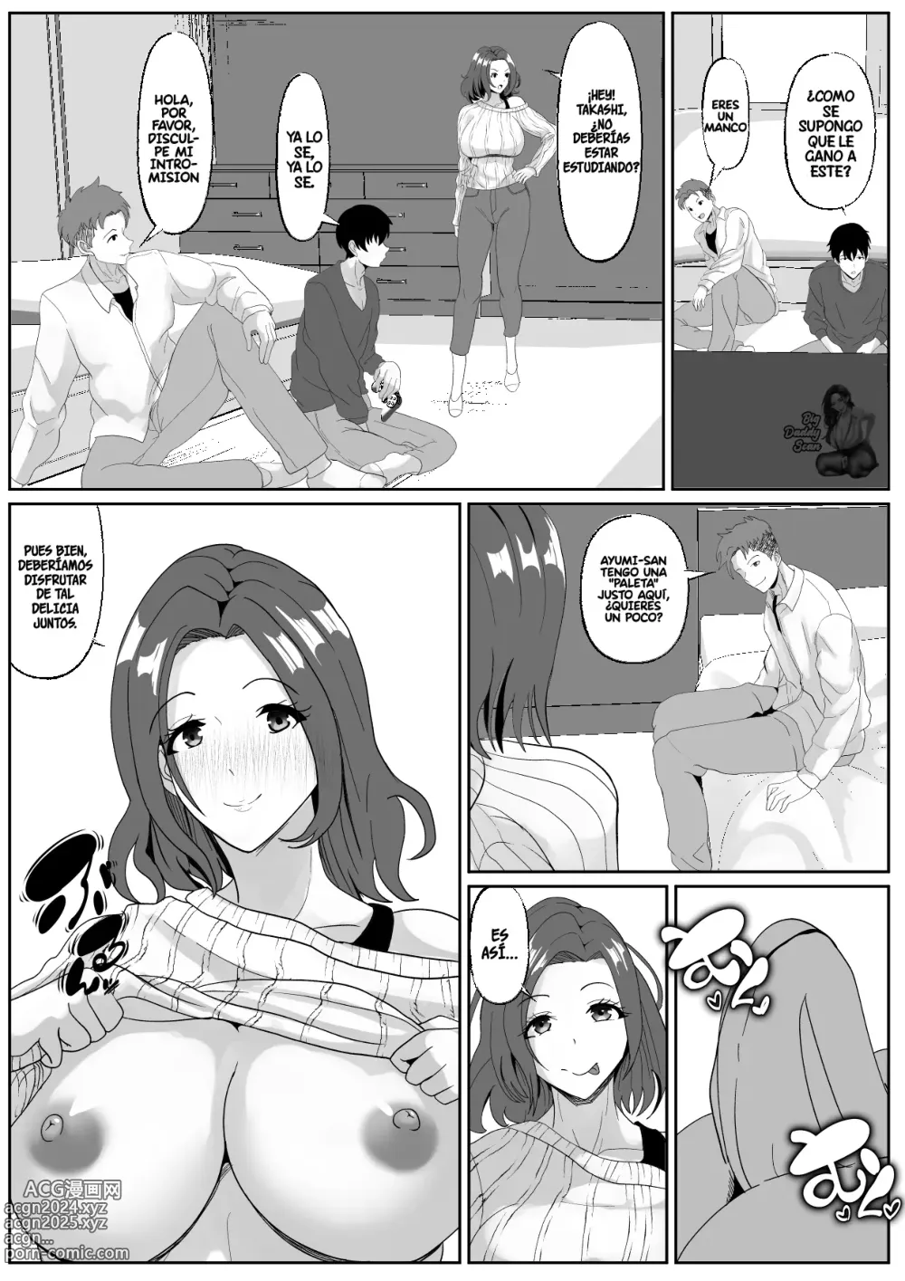 Page 13 of doujinshi La Mamá De Mi Amigo En Celo