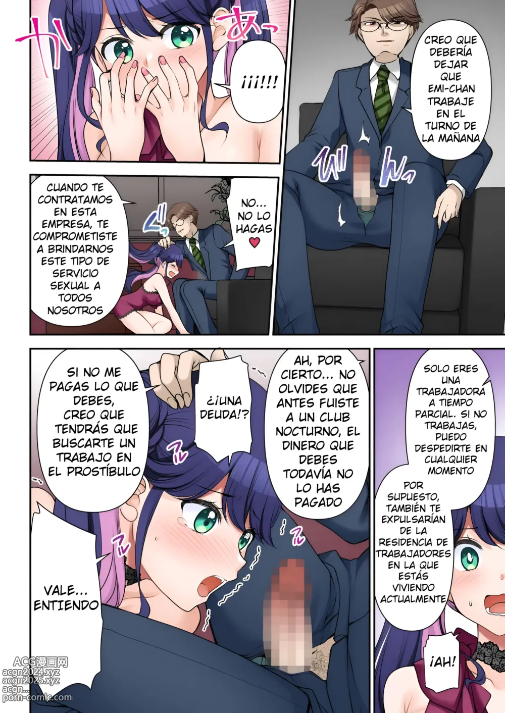 Page 23 of doujinshi Contrato de cambio de vida Presidente♂ → Sexretaria Sexual♀