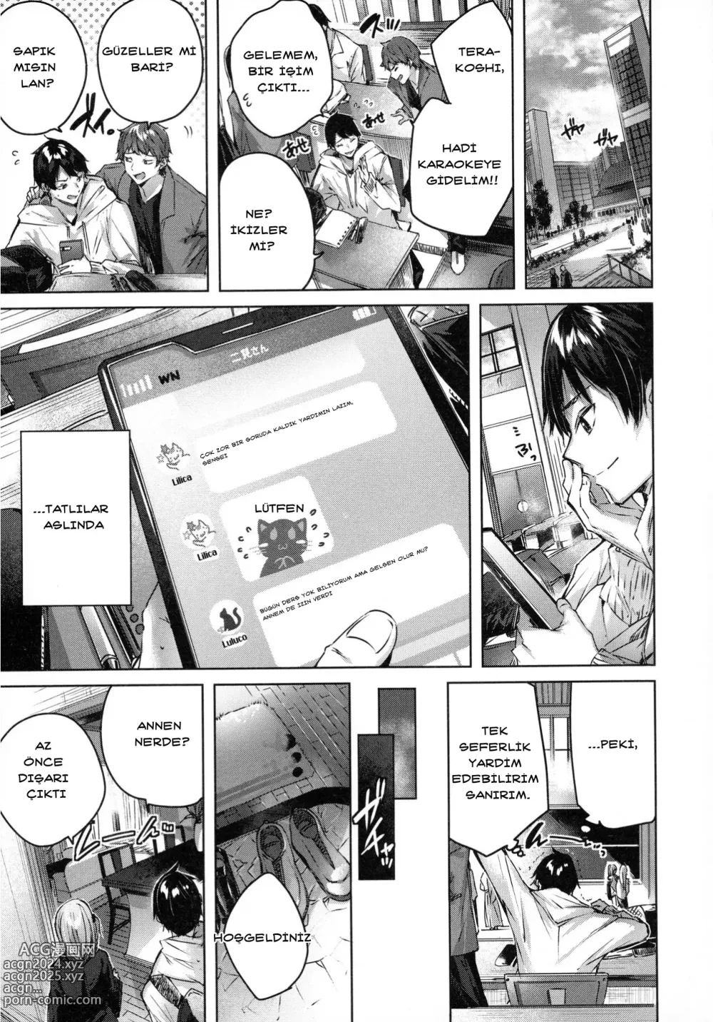 Page 4 of manga Onedari Twins