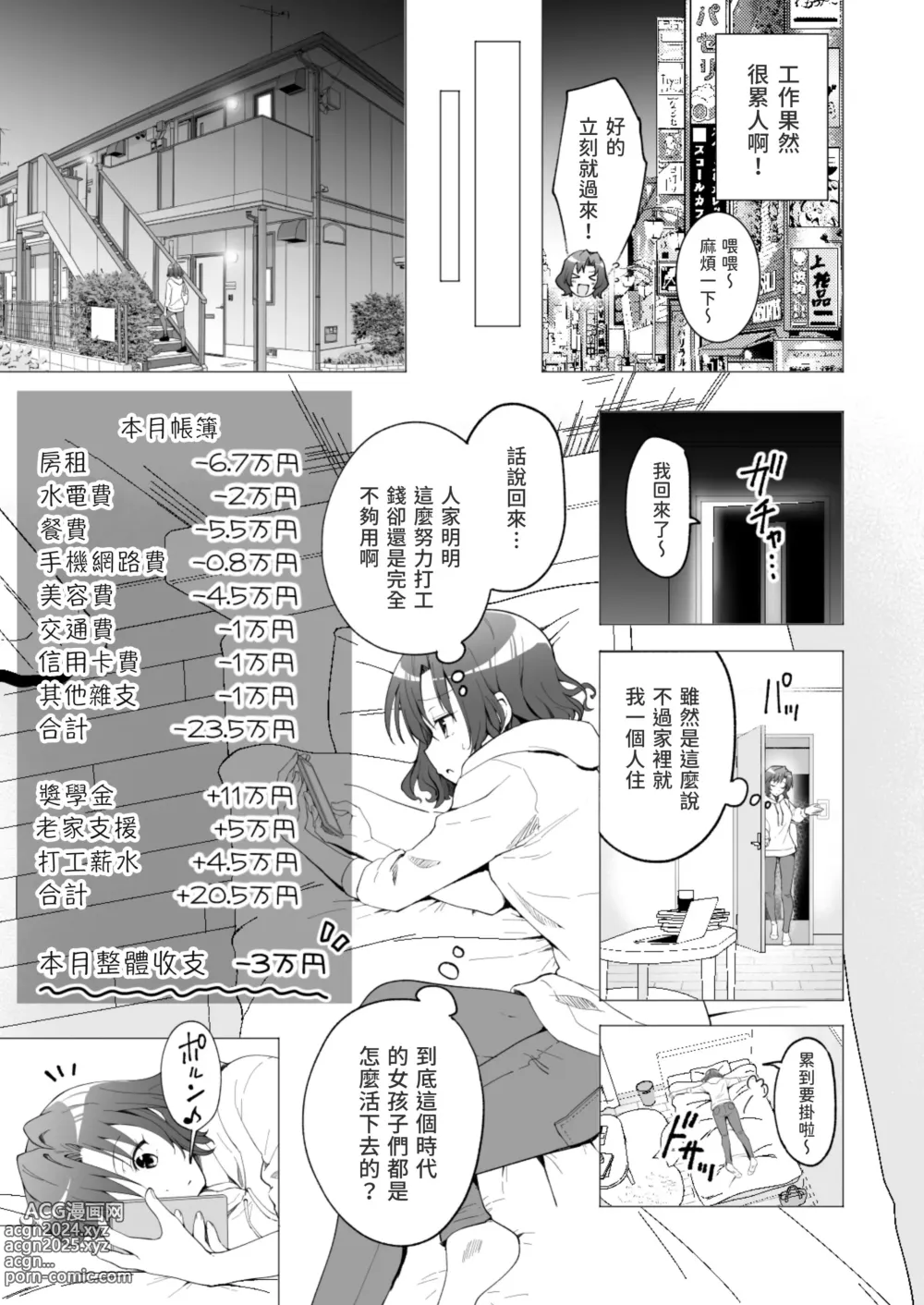 Page 6 of doujinshi パパ活はじめました 1~8