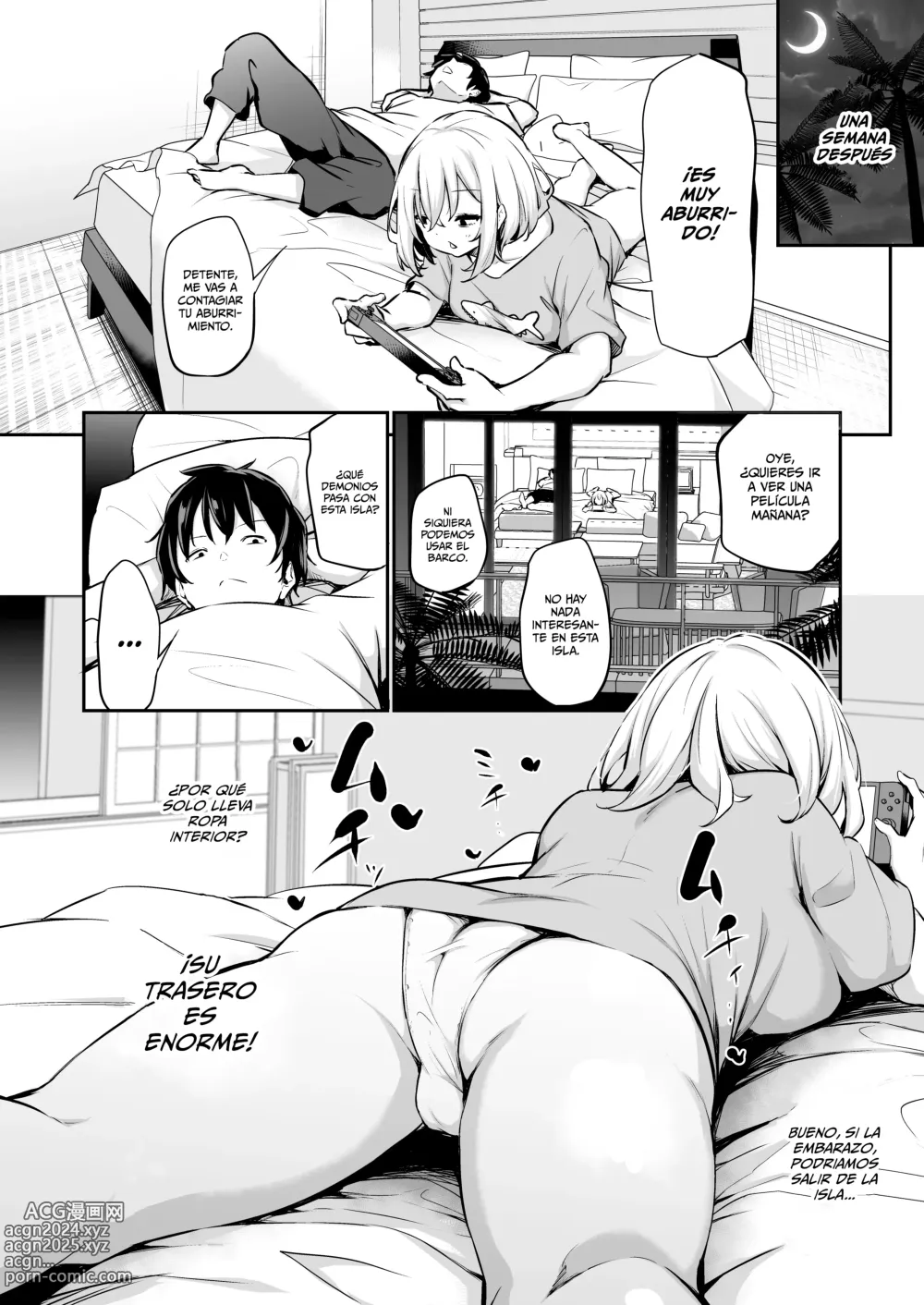 Page 7 of doujinshi Una Isla en la que no Puedo Salir a Menos que Embarace a mi Hermana