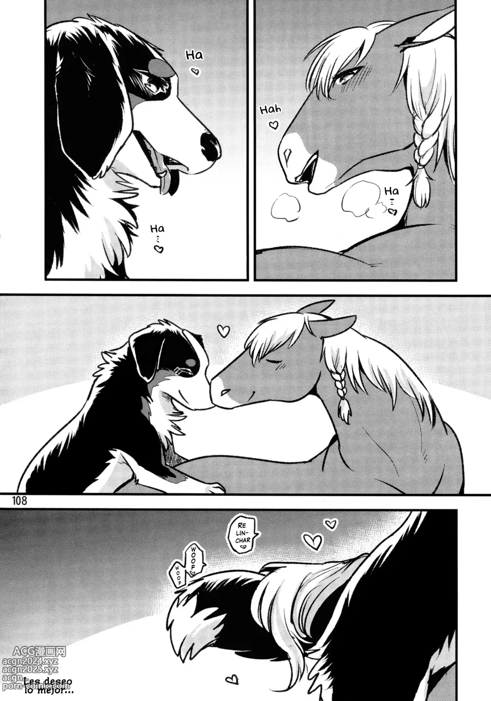 Page 4 of doujinshi Perro♂×Caballo♀