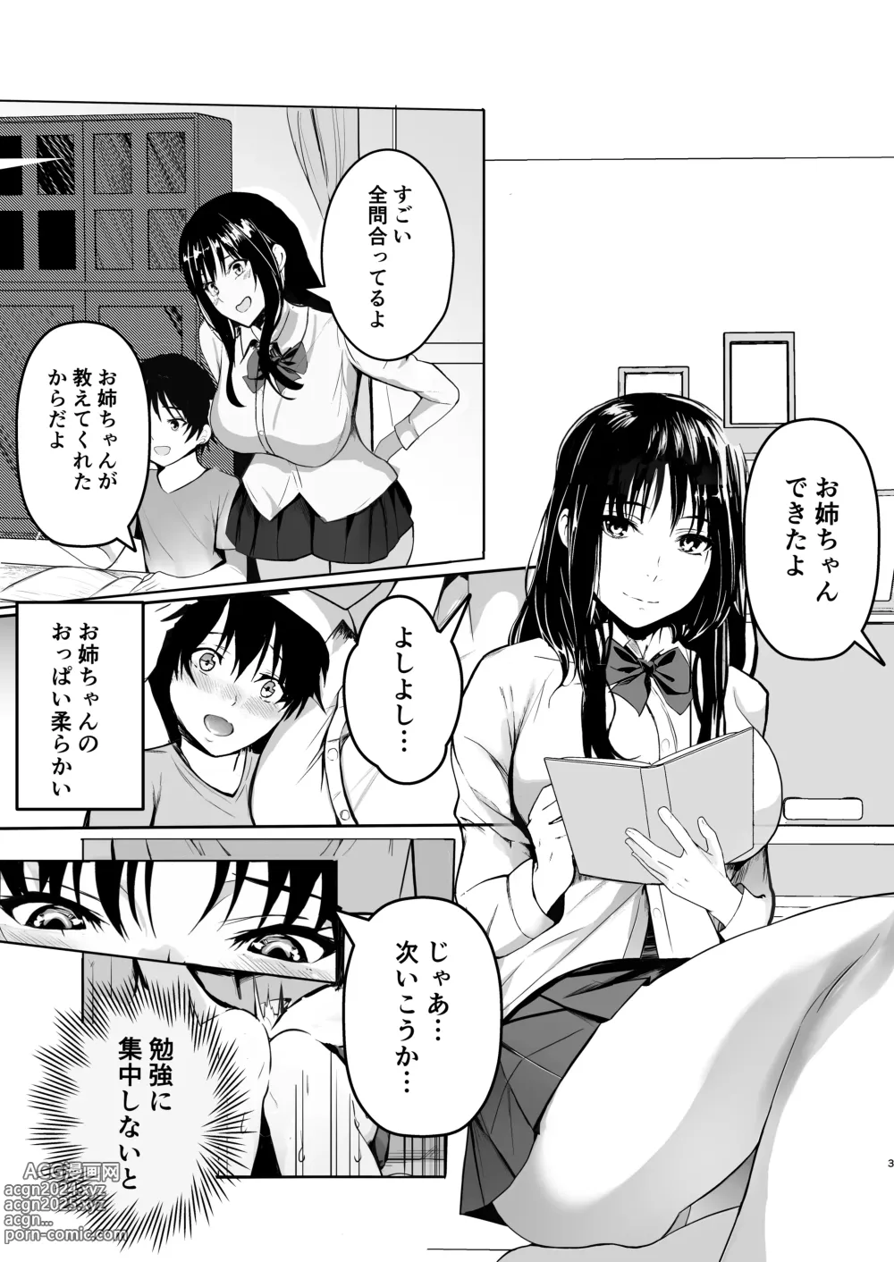 Page 3 of doujinshi Onee-chan no Yoshuu Jugyou