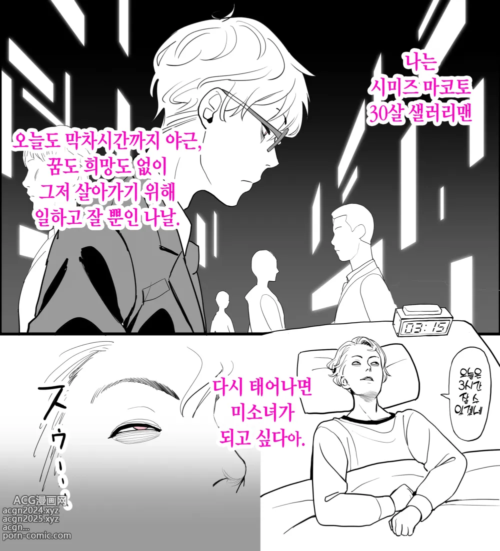 Page 2 of doujinshi TS해서 동정을 놀리는 이야기